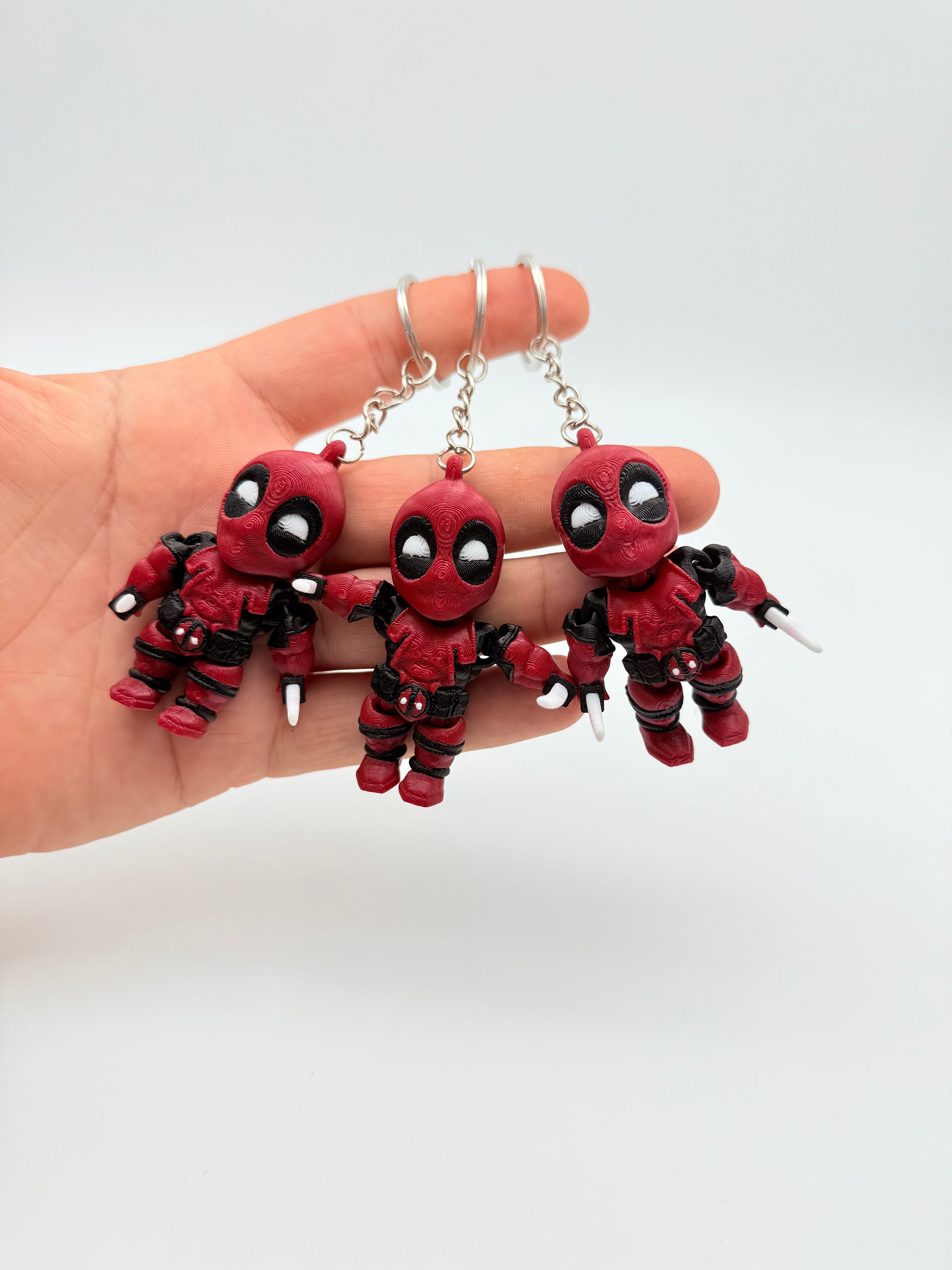 Hareketli Deadpool Anahtarlık