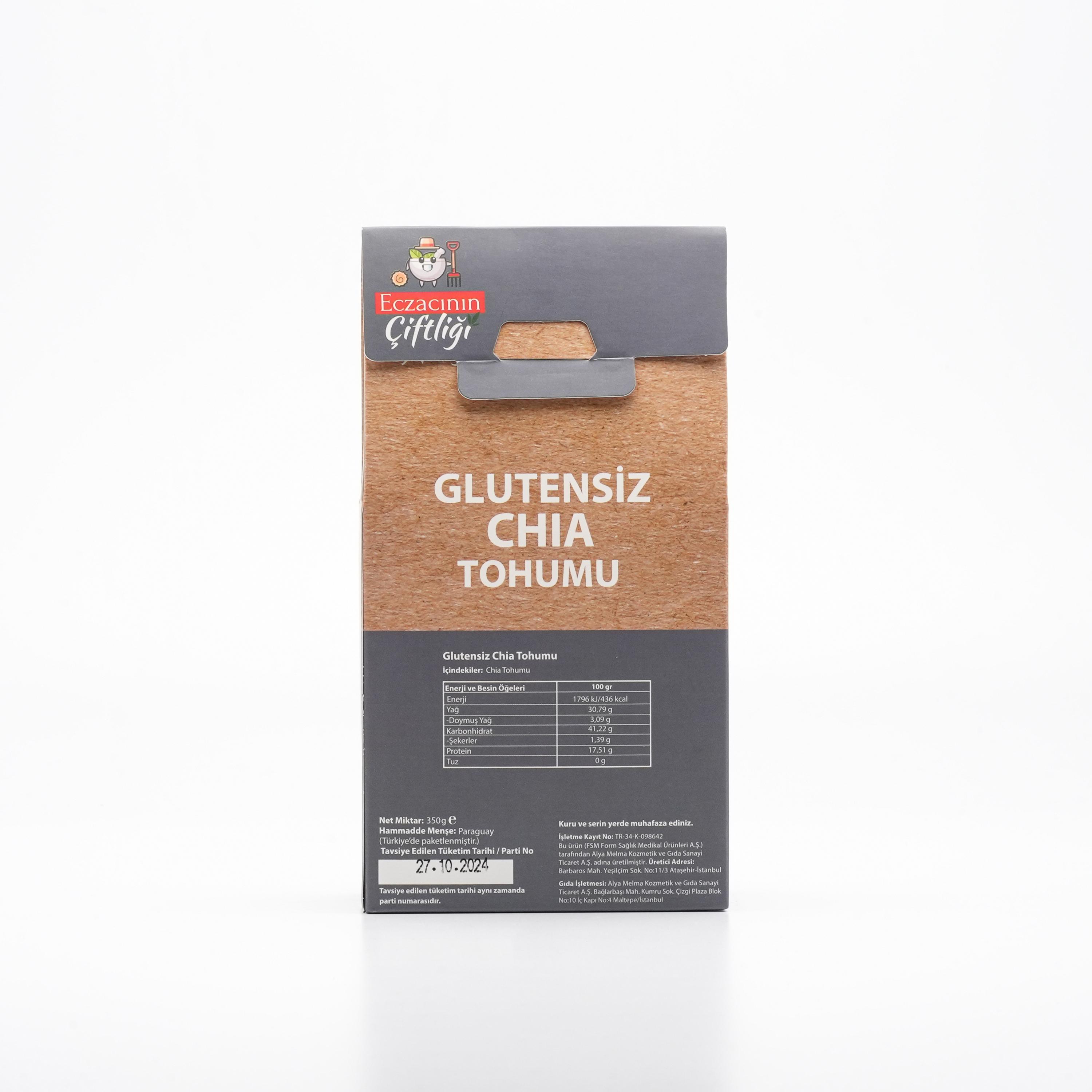 Glutensiz Chia Tohumu 350g