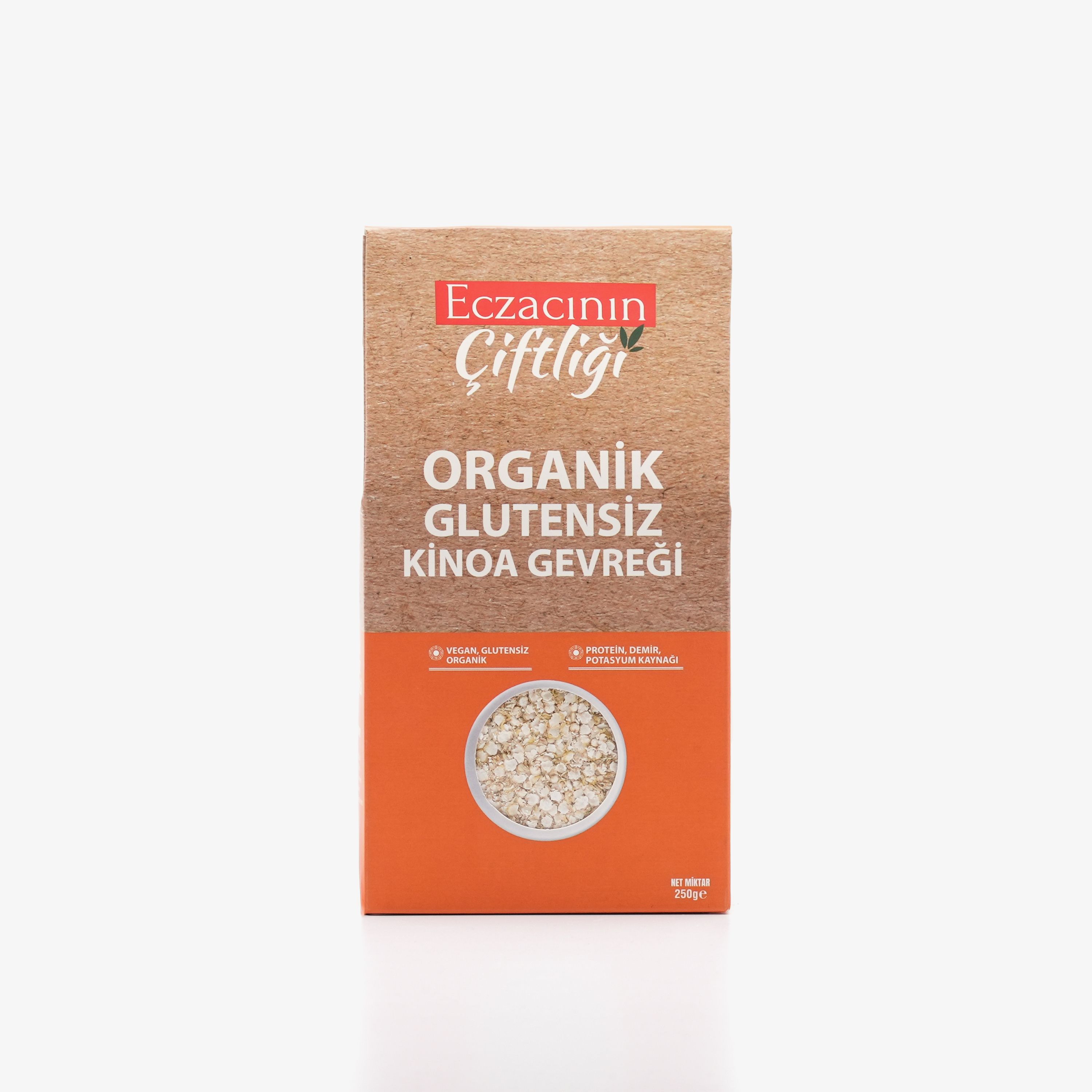 Glutensiz Organik Kinoa Gevreği 250g