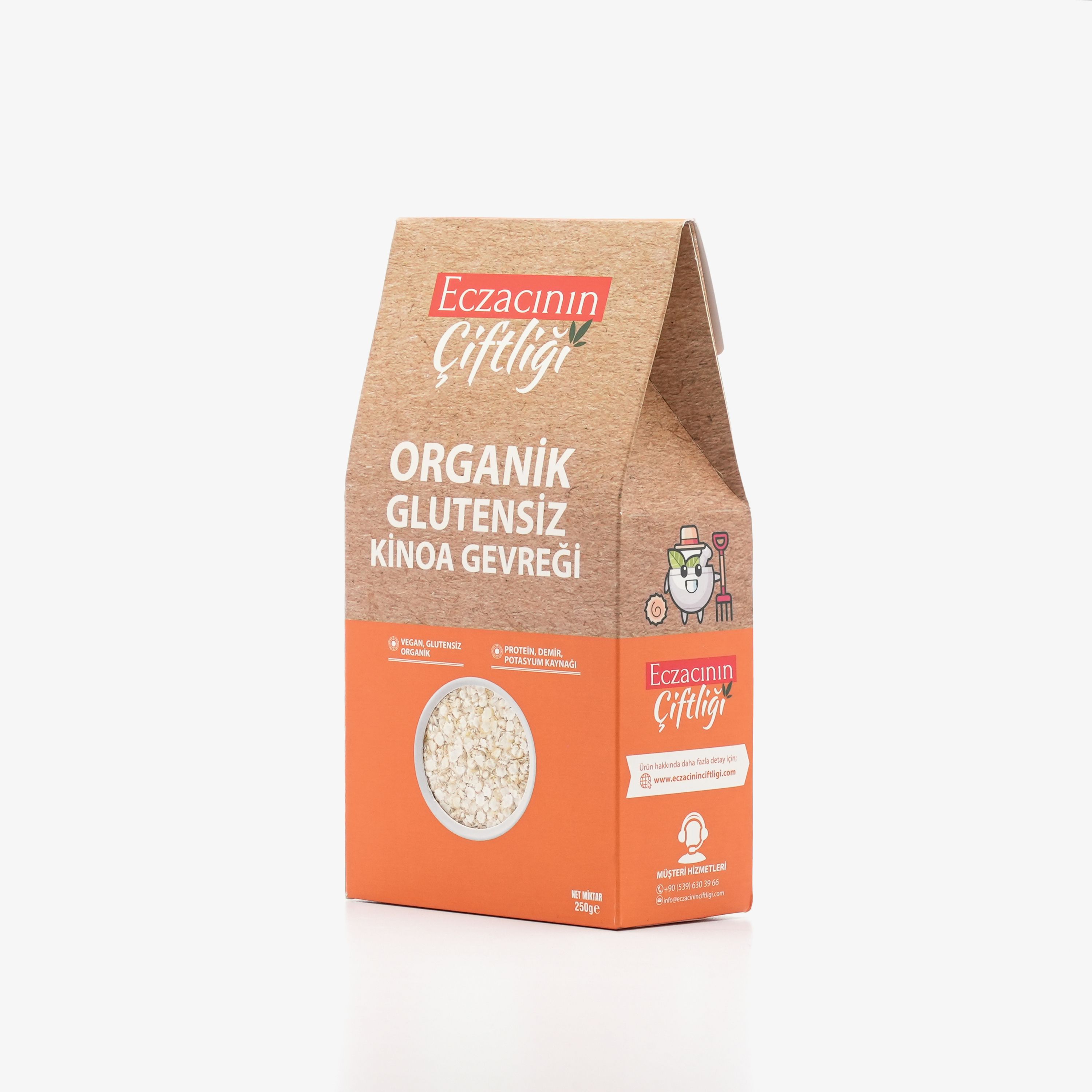 Glutensiz Organik Kinoa Gevreği 250g