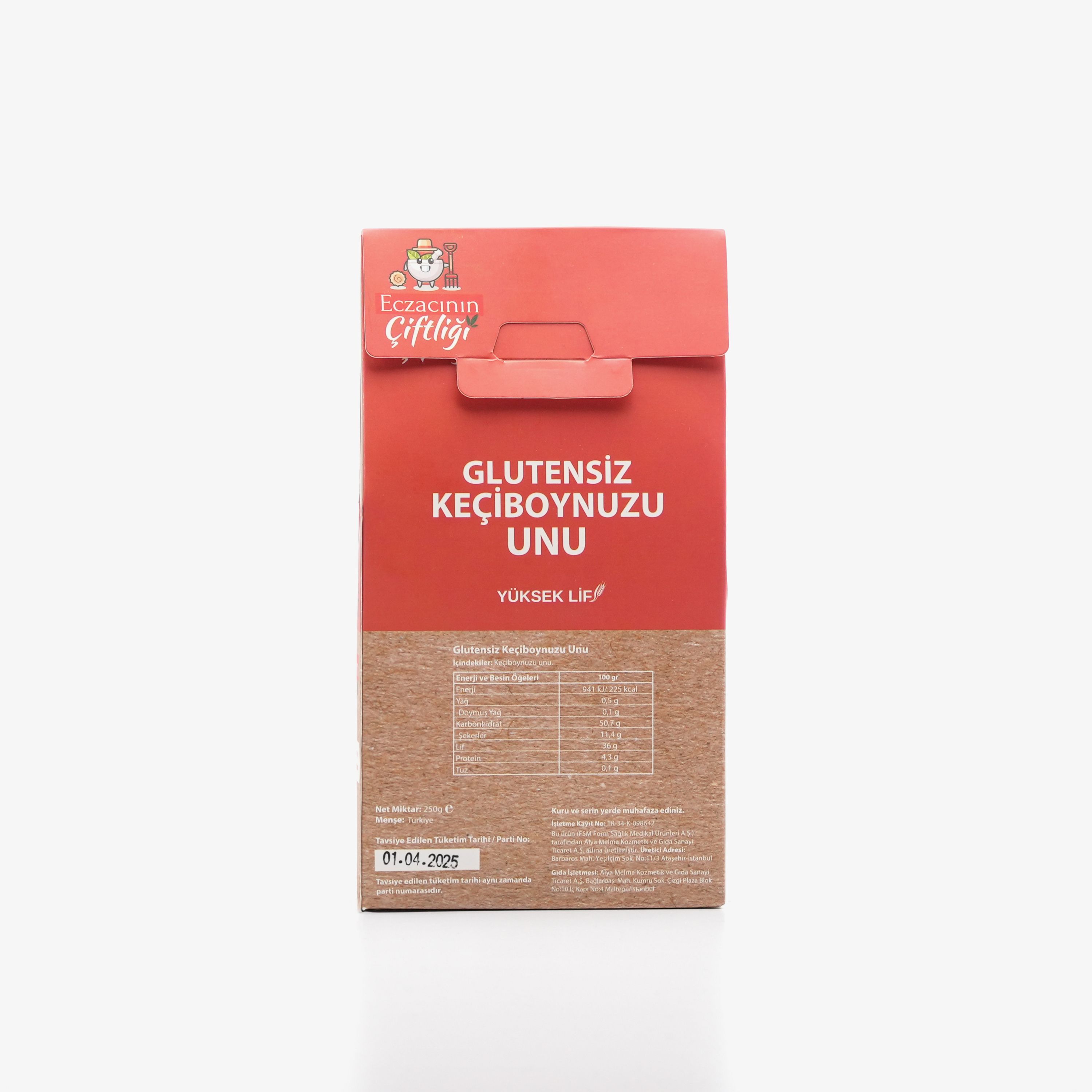 Glutensiz Keçiboynuzu Unu 250g