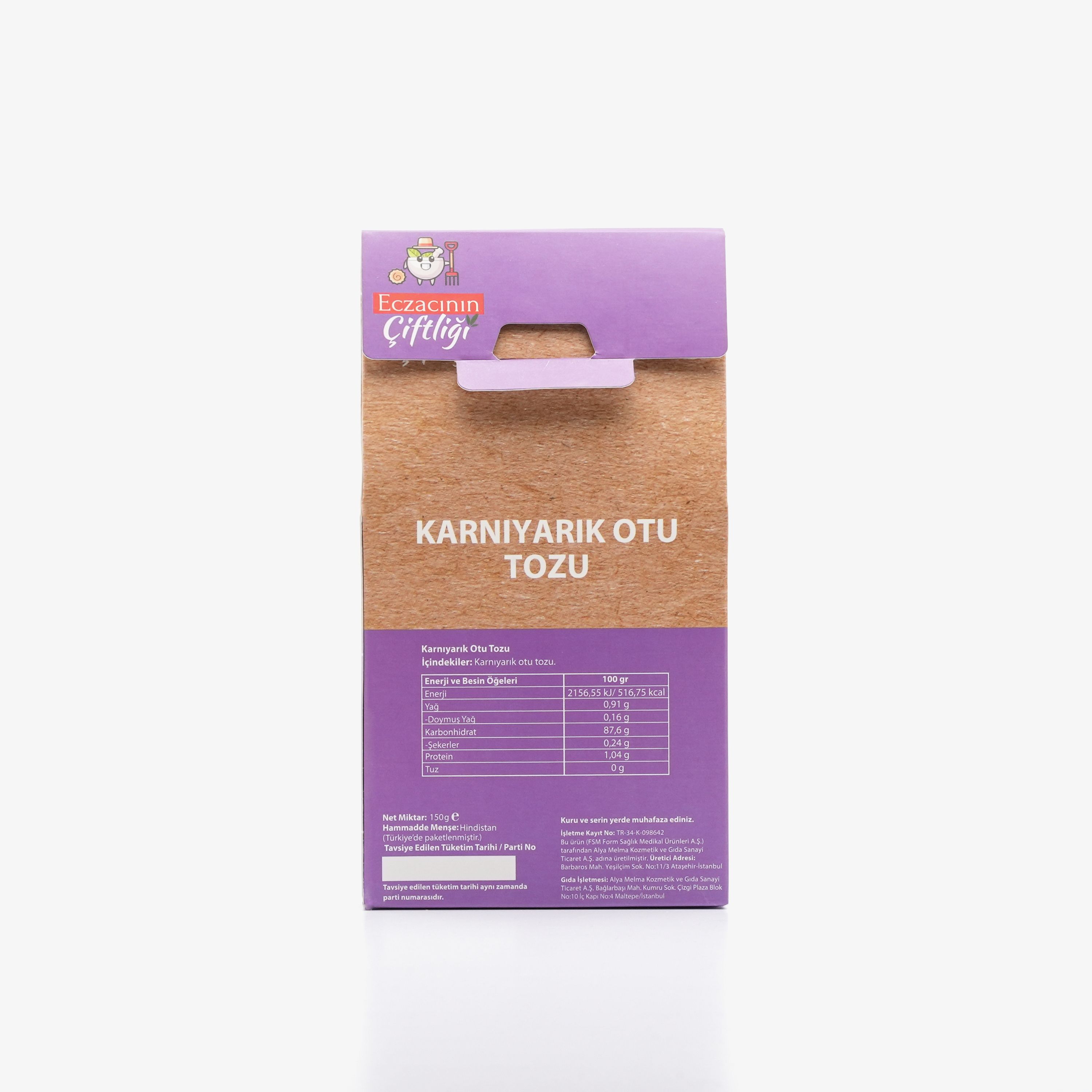 Karnıyarık Otu Tozu 150g