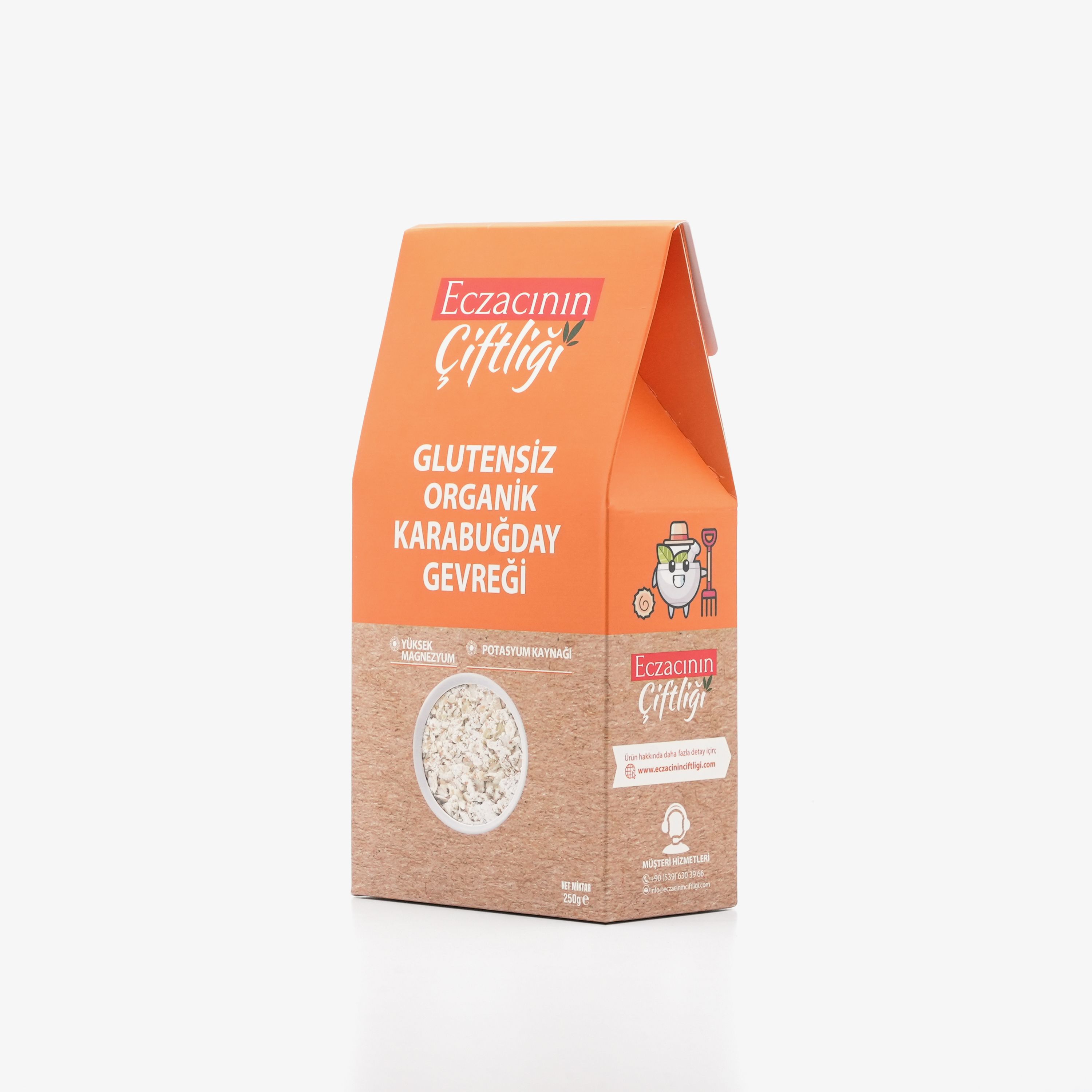 Glutensiz Organik Karabuğday Gevreği 250g