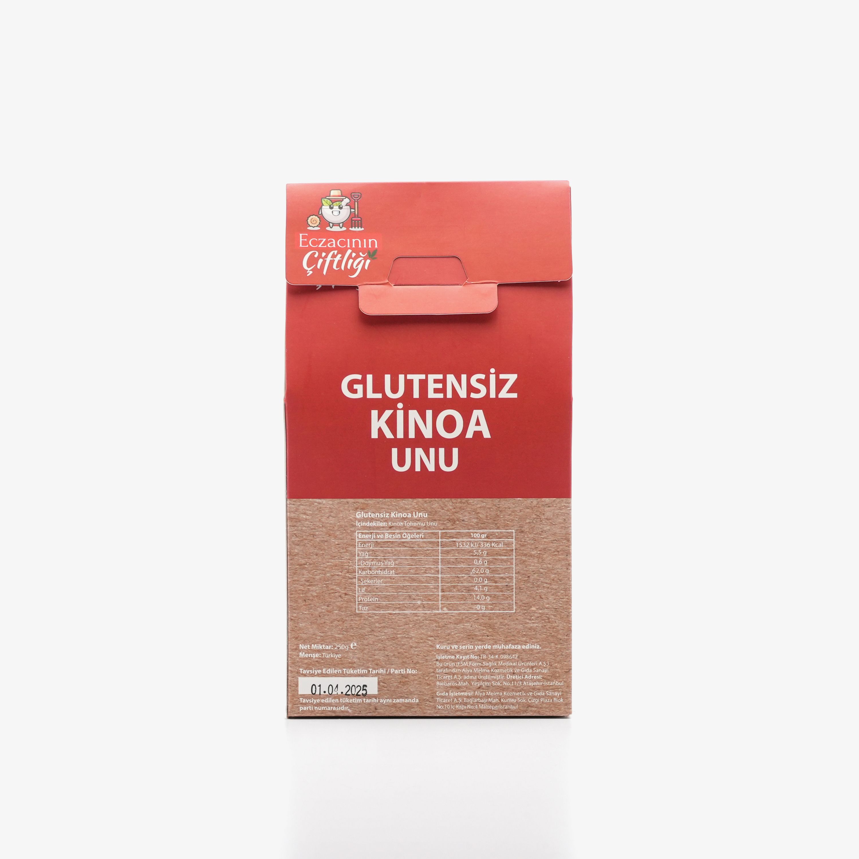 Glutensiz Kinoa Unu 250g