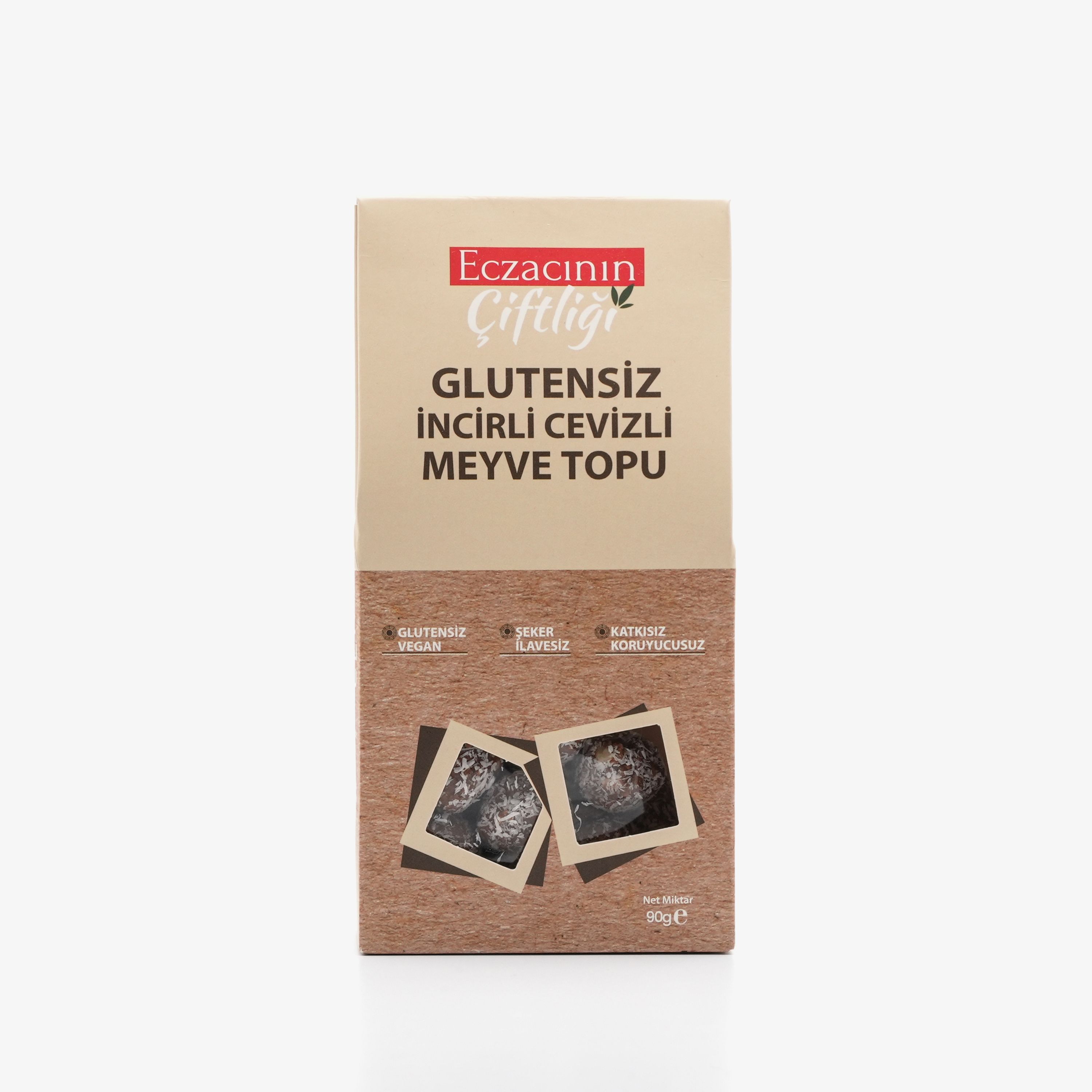 Glutensiz İncirli Cevizli Meyve Topu 90g