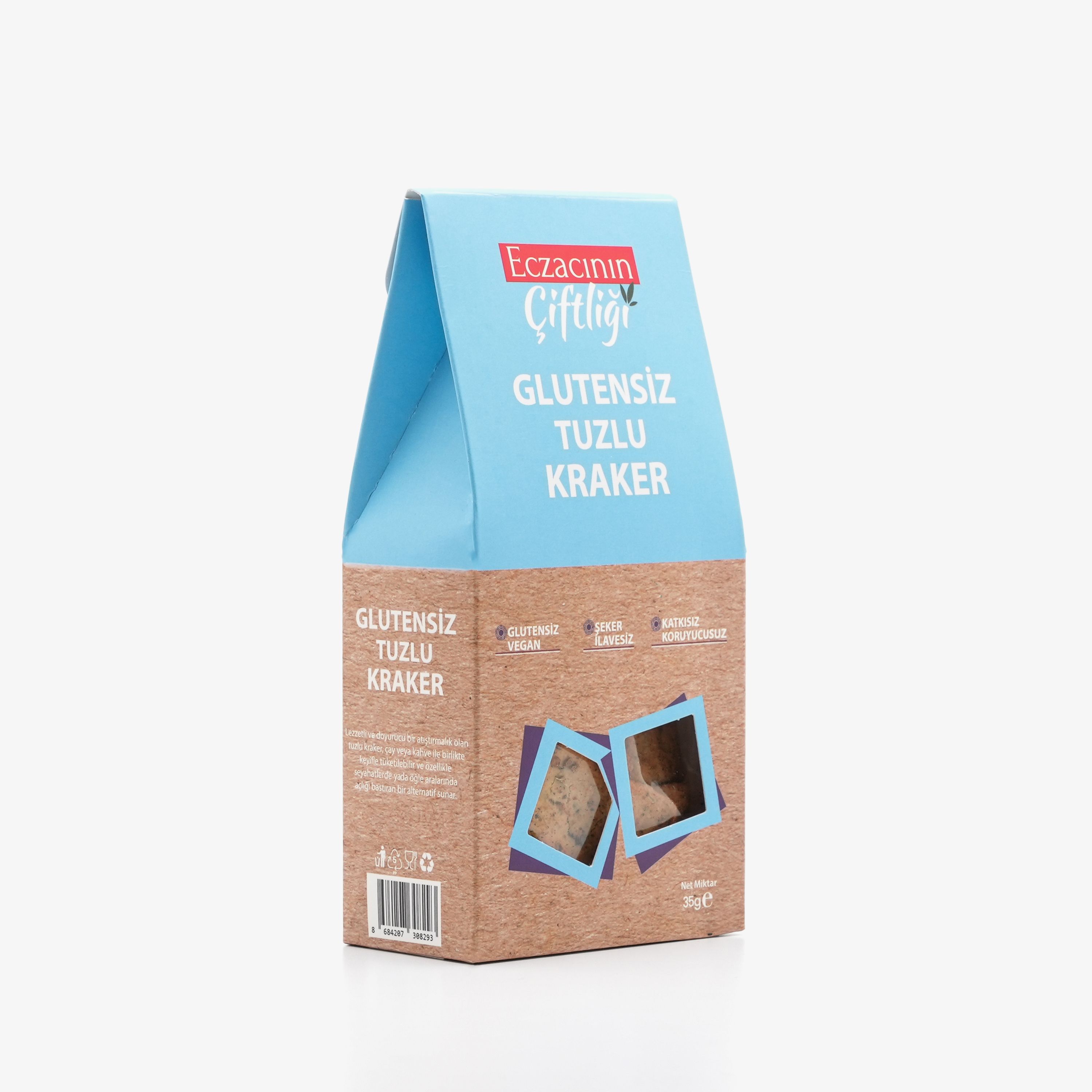 Glutensiz Tuzlu Kraker 35g