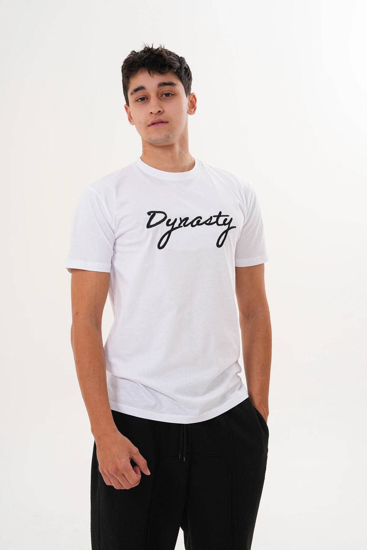 Dynasty Kısa Beyaz T-Shirt