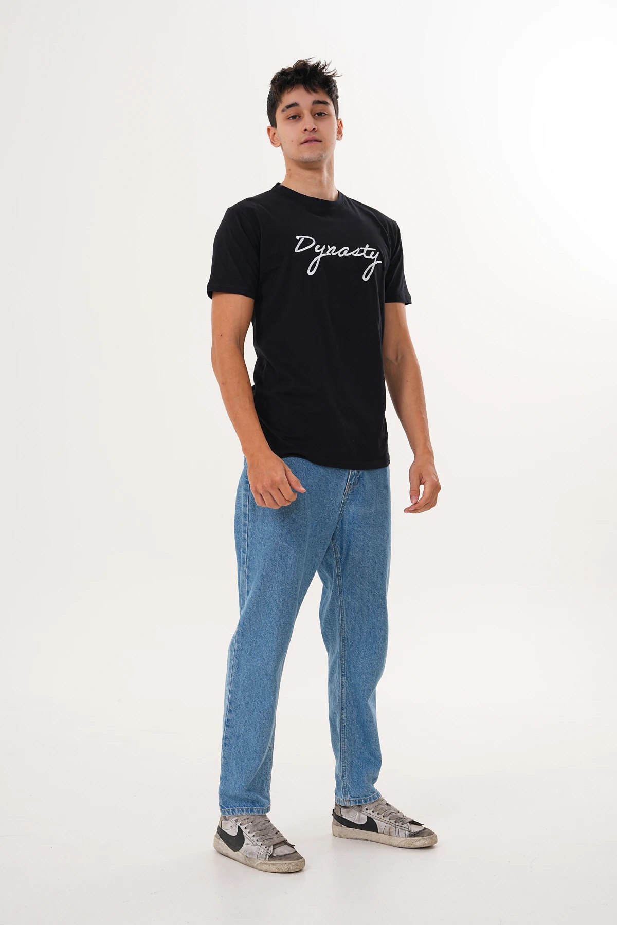 Dynasty Kısa Siyah T-Shirt