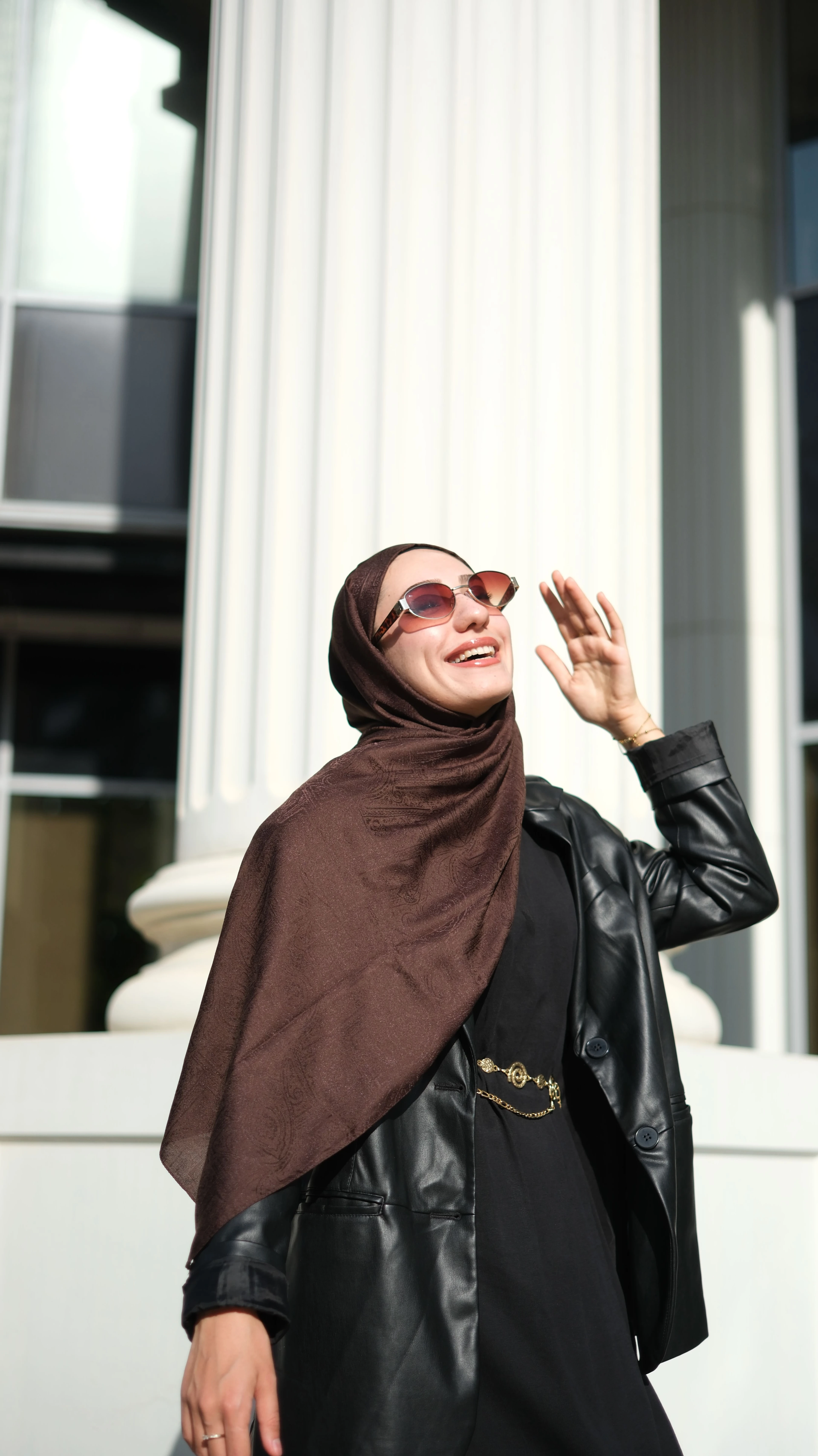 Barok Acı Kahve Şal