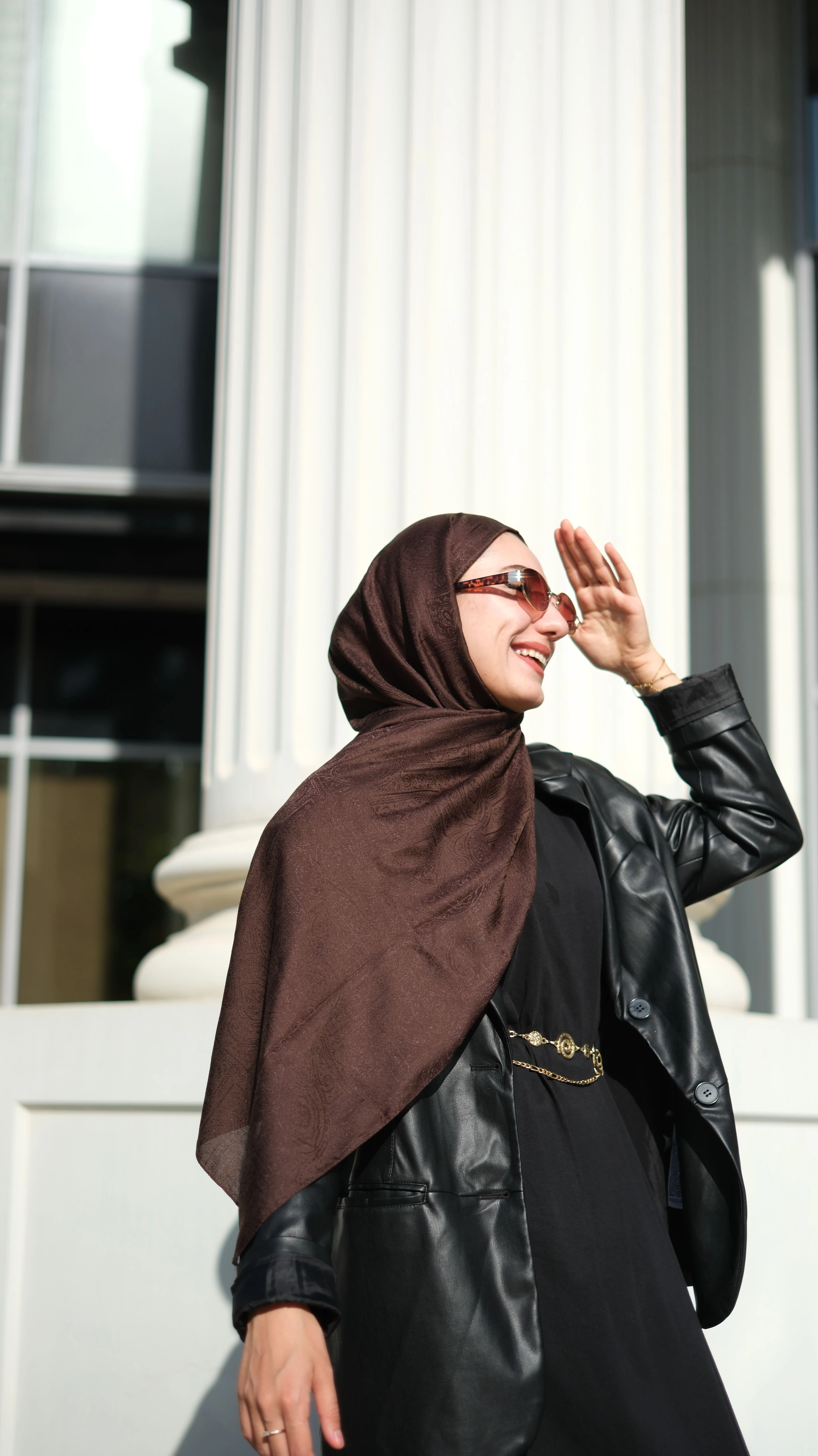 Barok Acı Kahve Şal