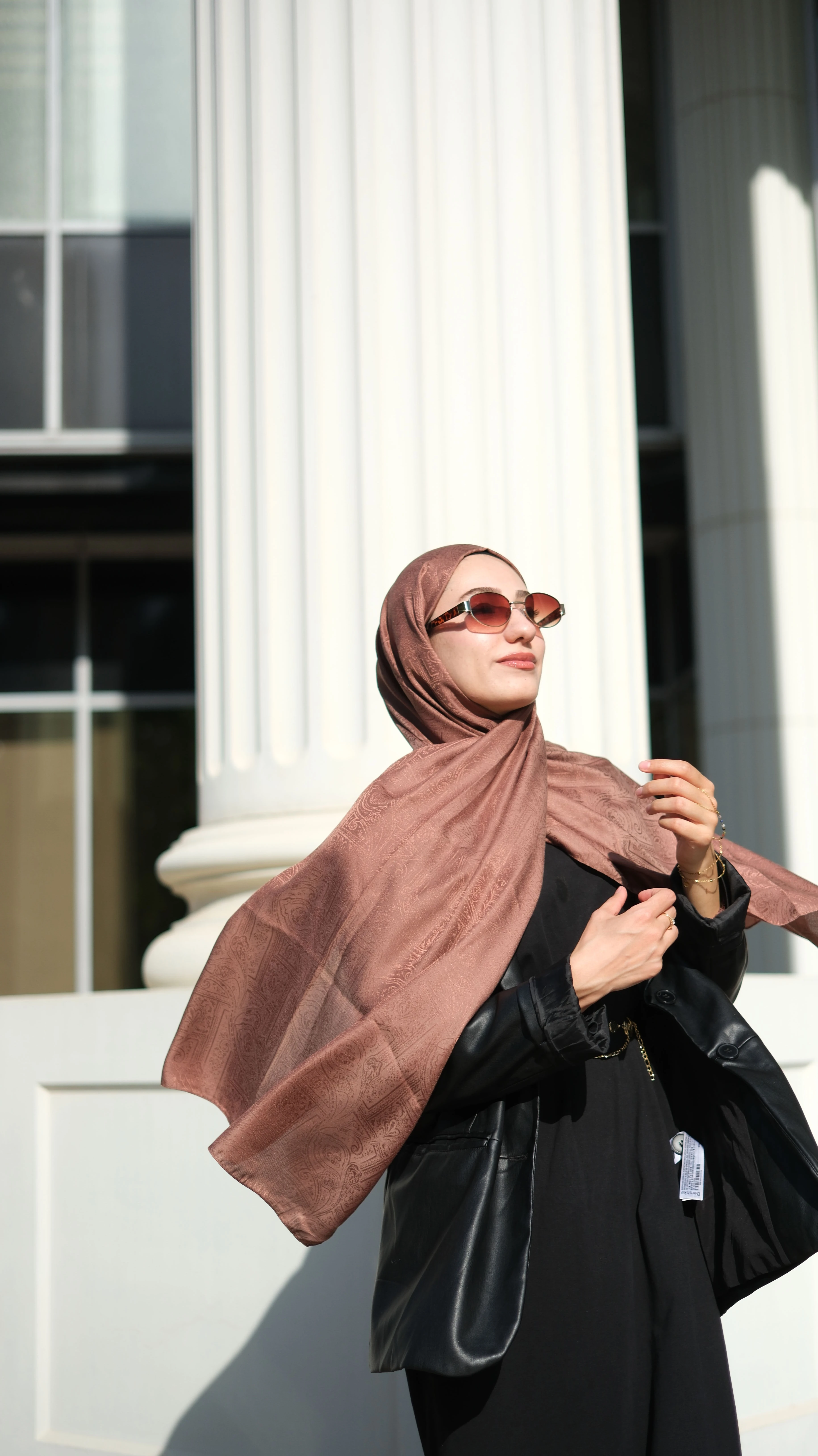 Barok Fındık Kabuğu Şal