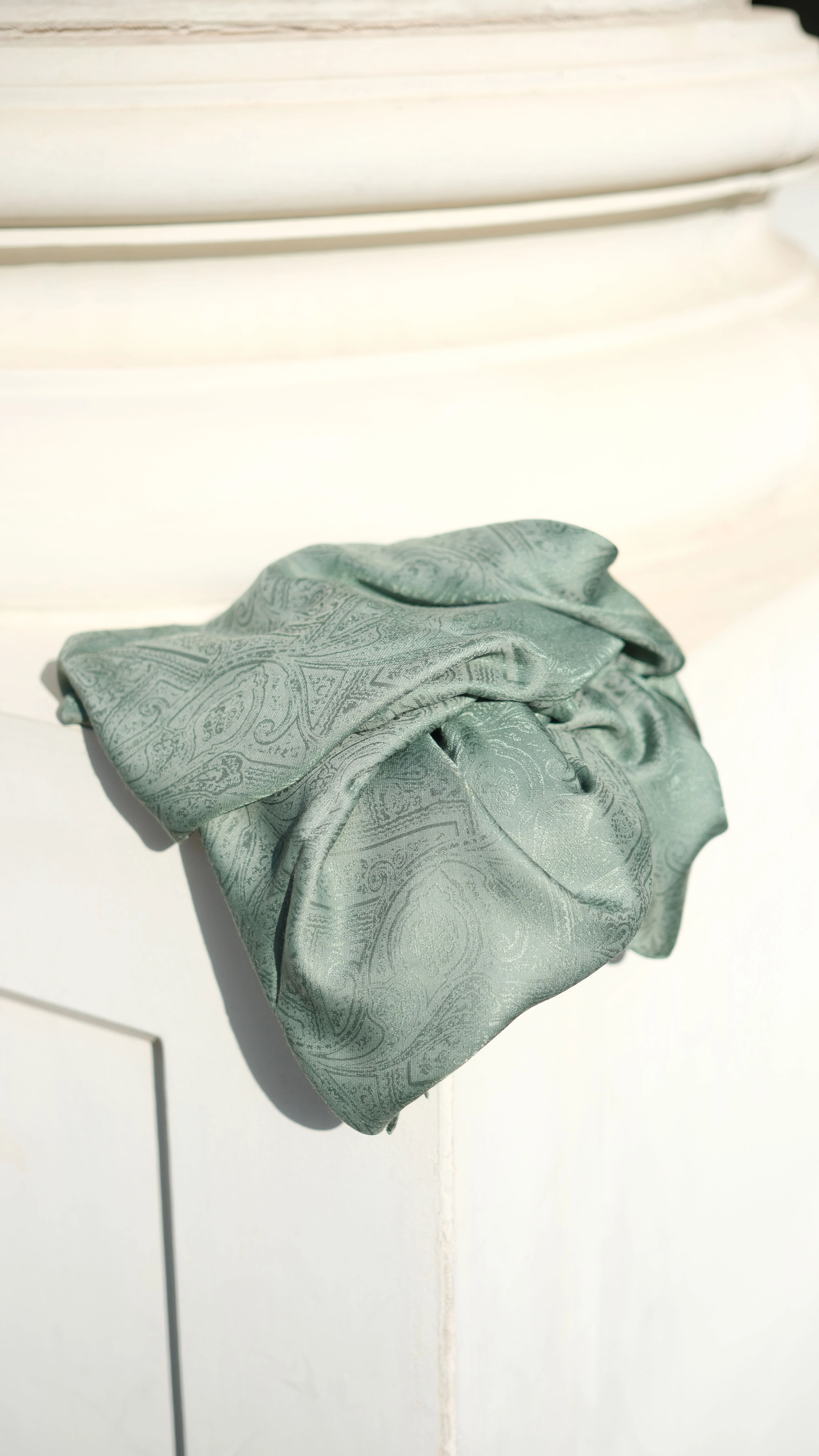 Barok Su Yeşili Şal