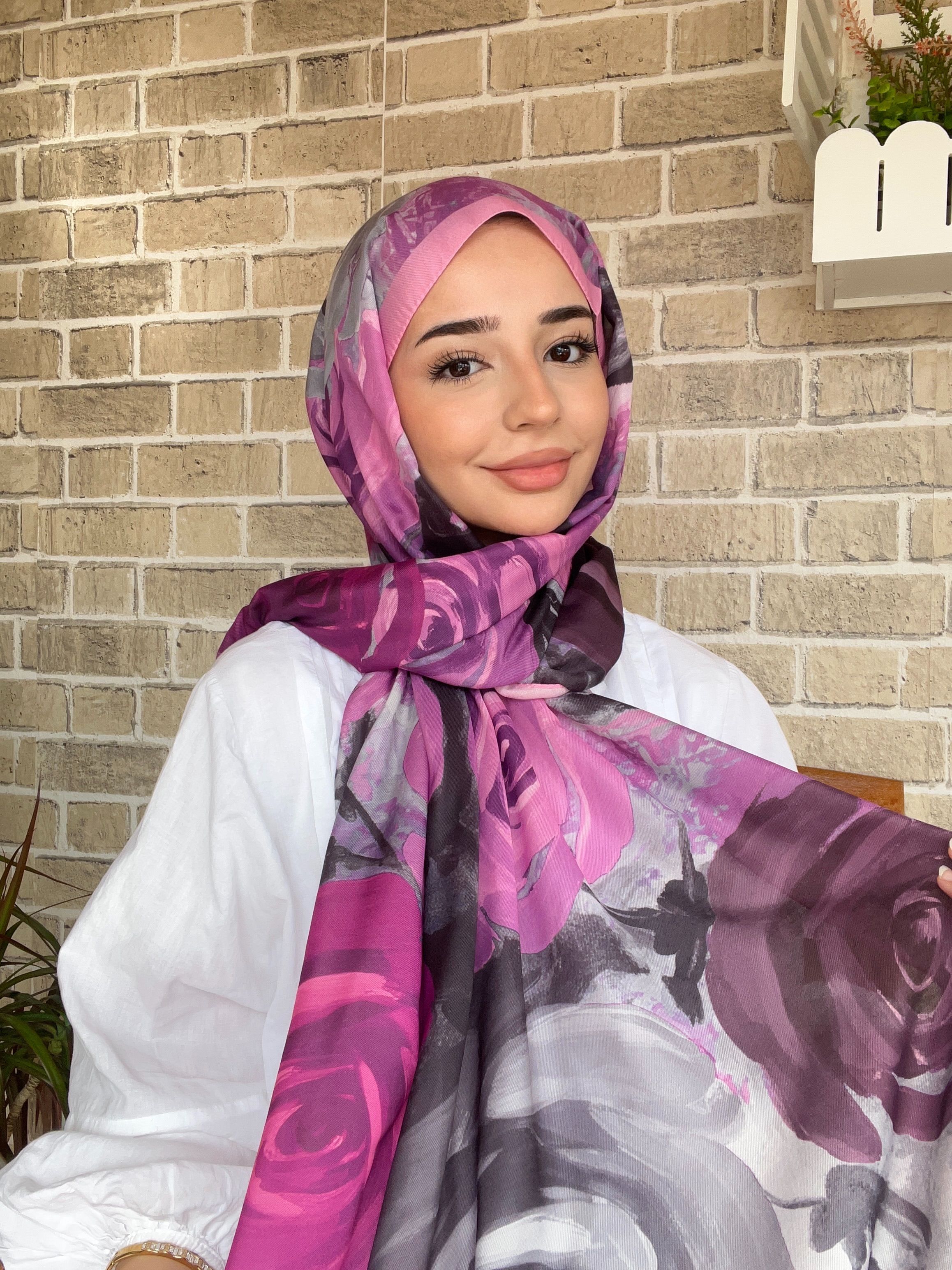 Gülzar Pembe Şal