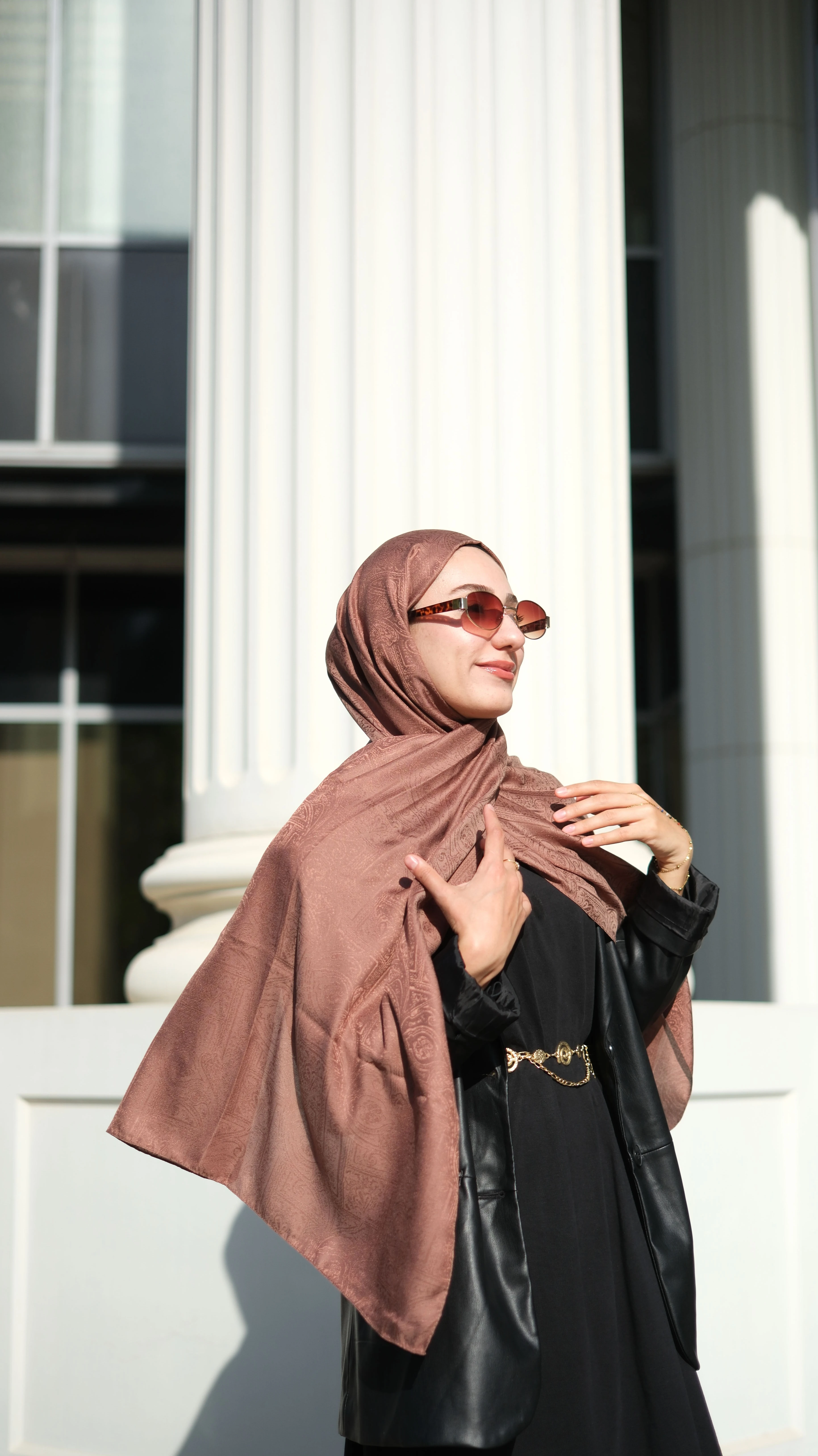 Barok Fındık Kabuğu Şal