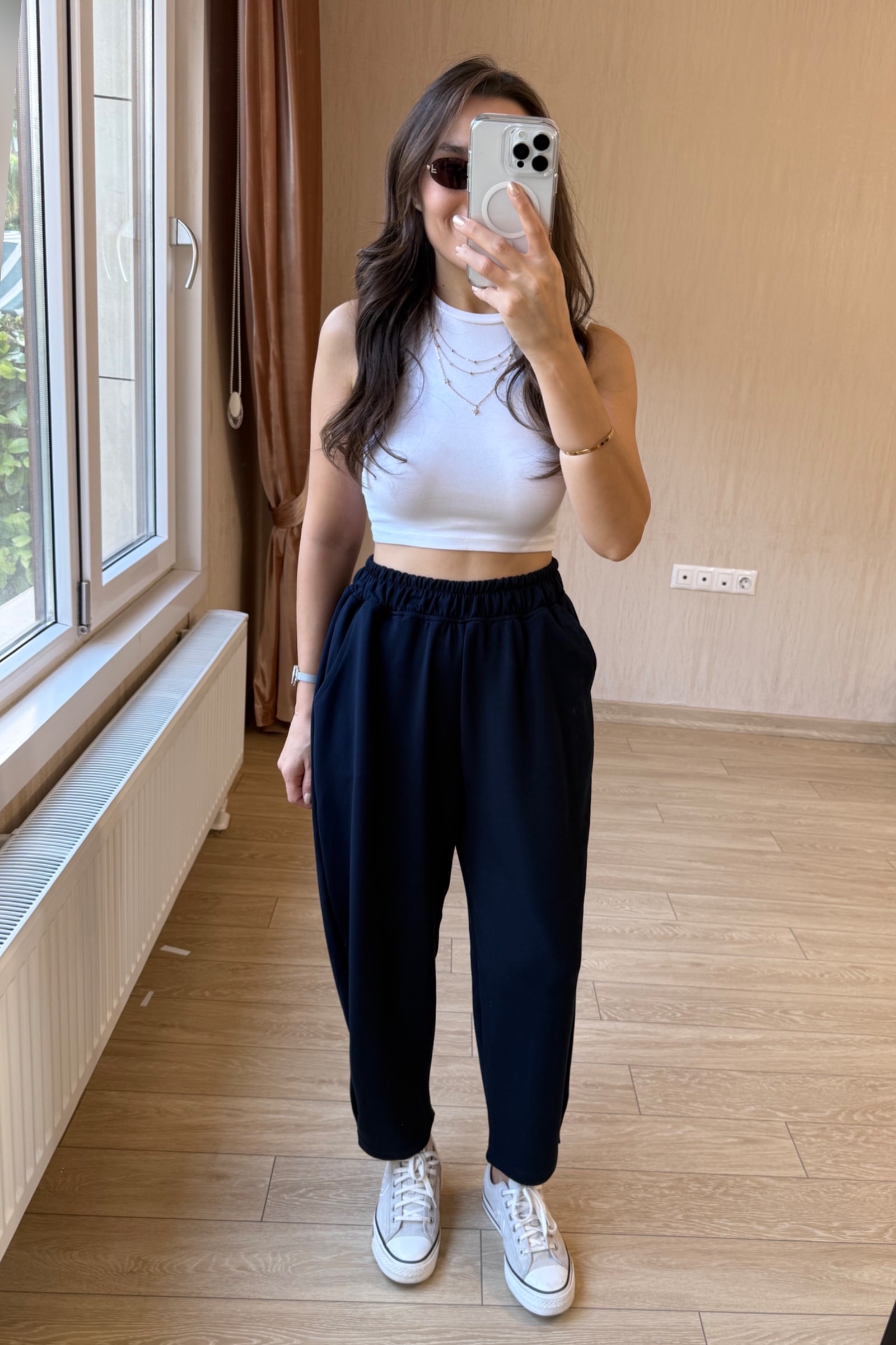  Bizy Modal Kumaş Eşofman Altı - Lacivert