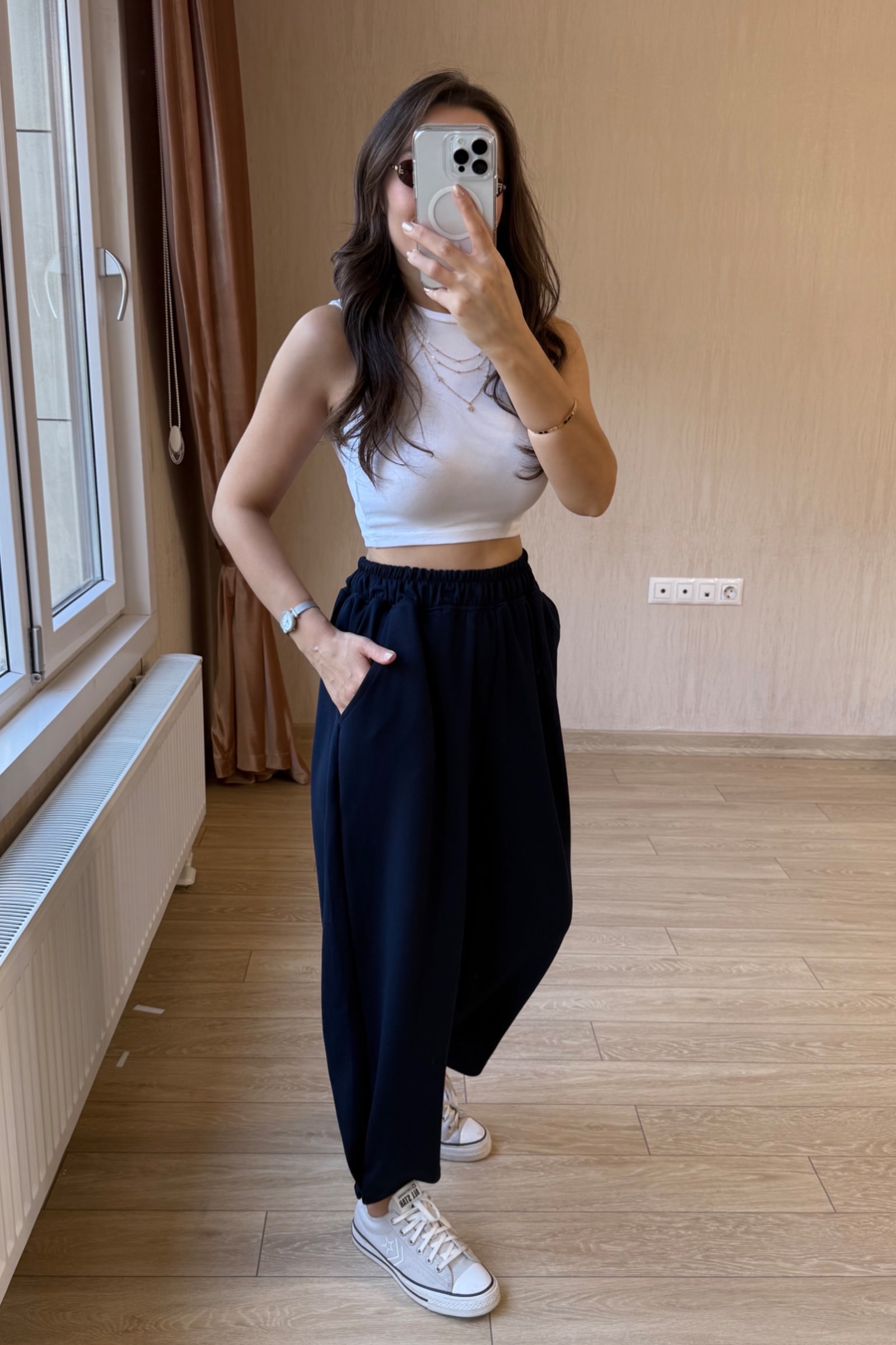  Bizy Modal Kumaş Eşofman Altı - Lacivert