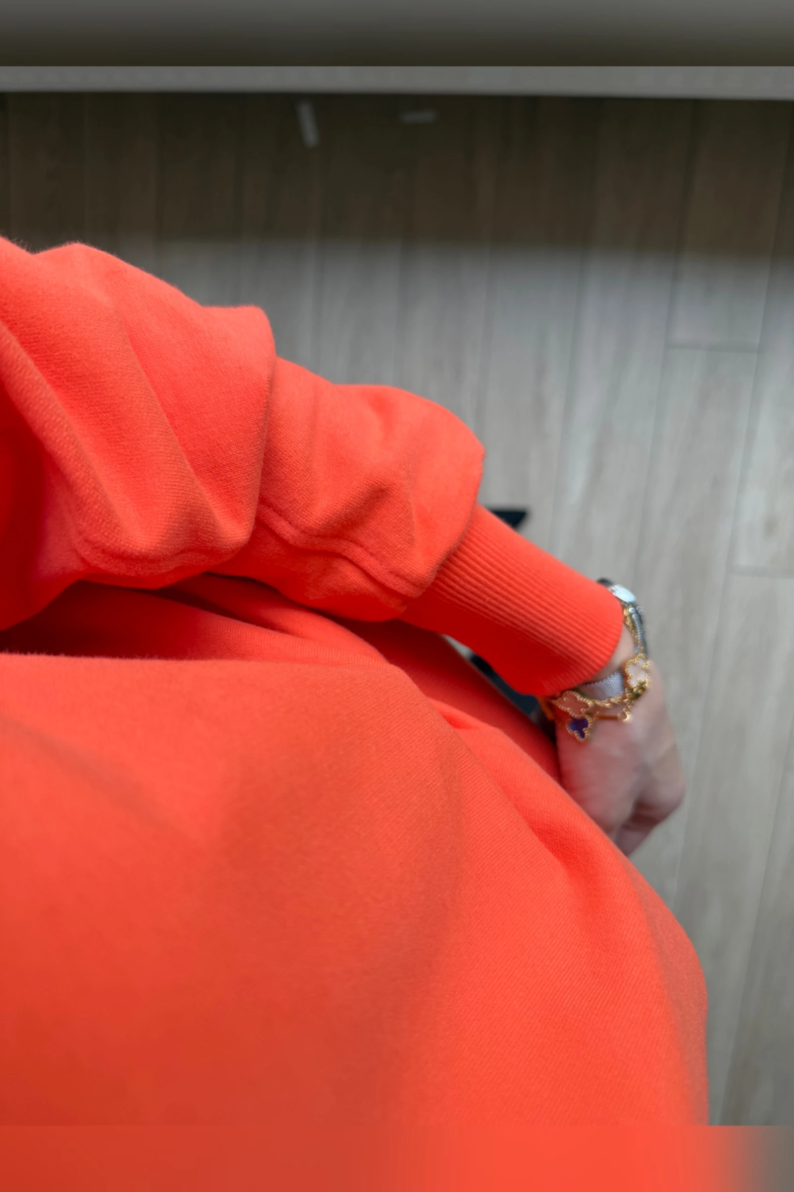 Tom Orj Marka KISA Turuncu Sweatshirt - Turuncu