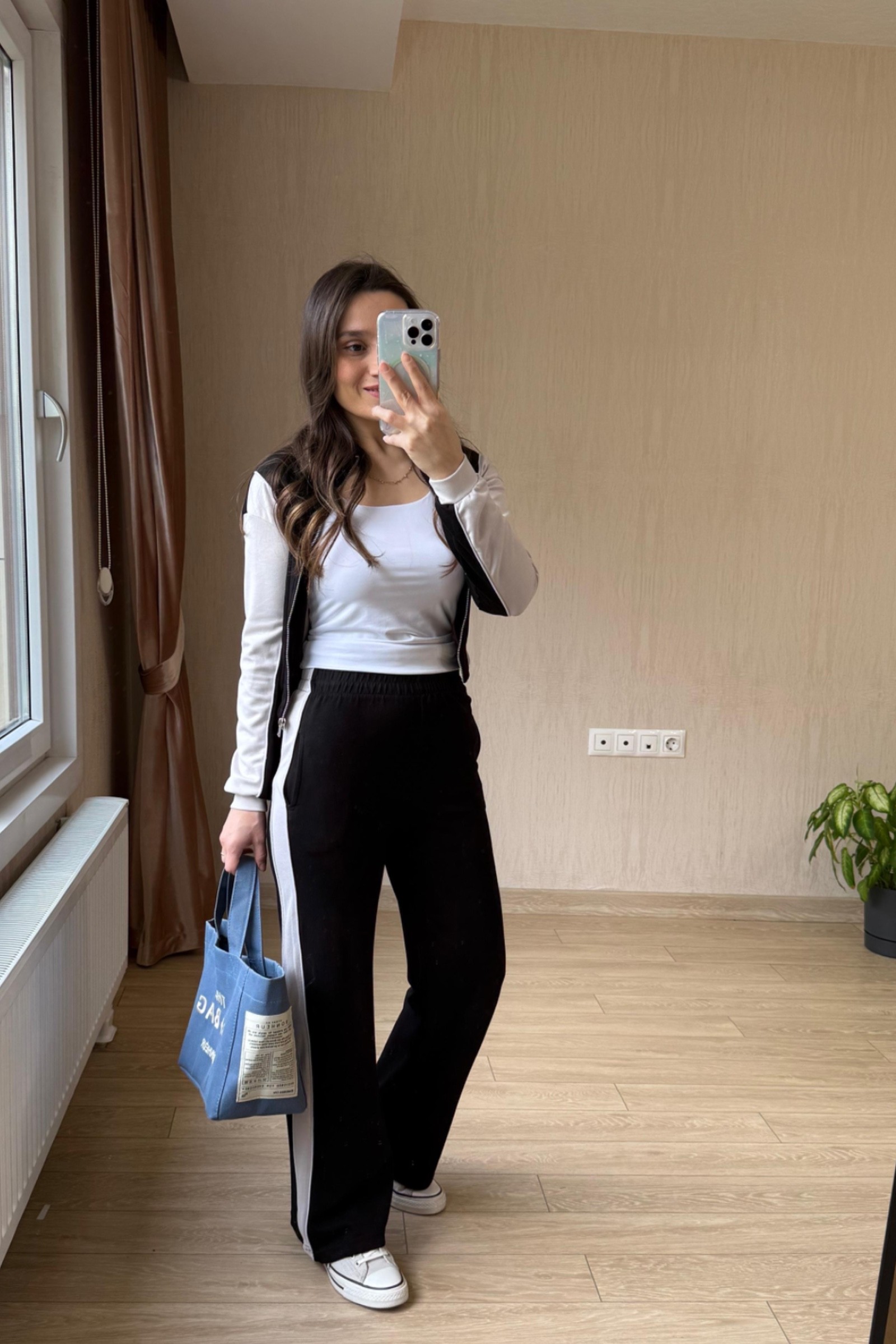 Laren Modal Kumaş Eşofman Takım - Siyah