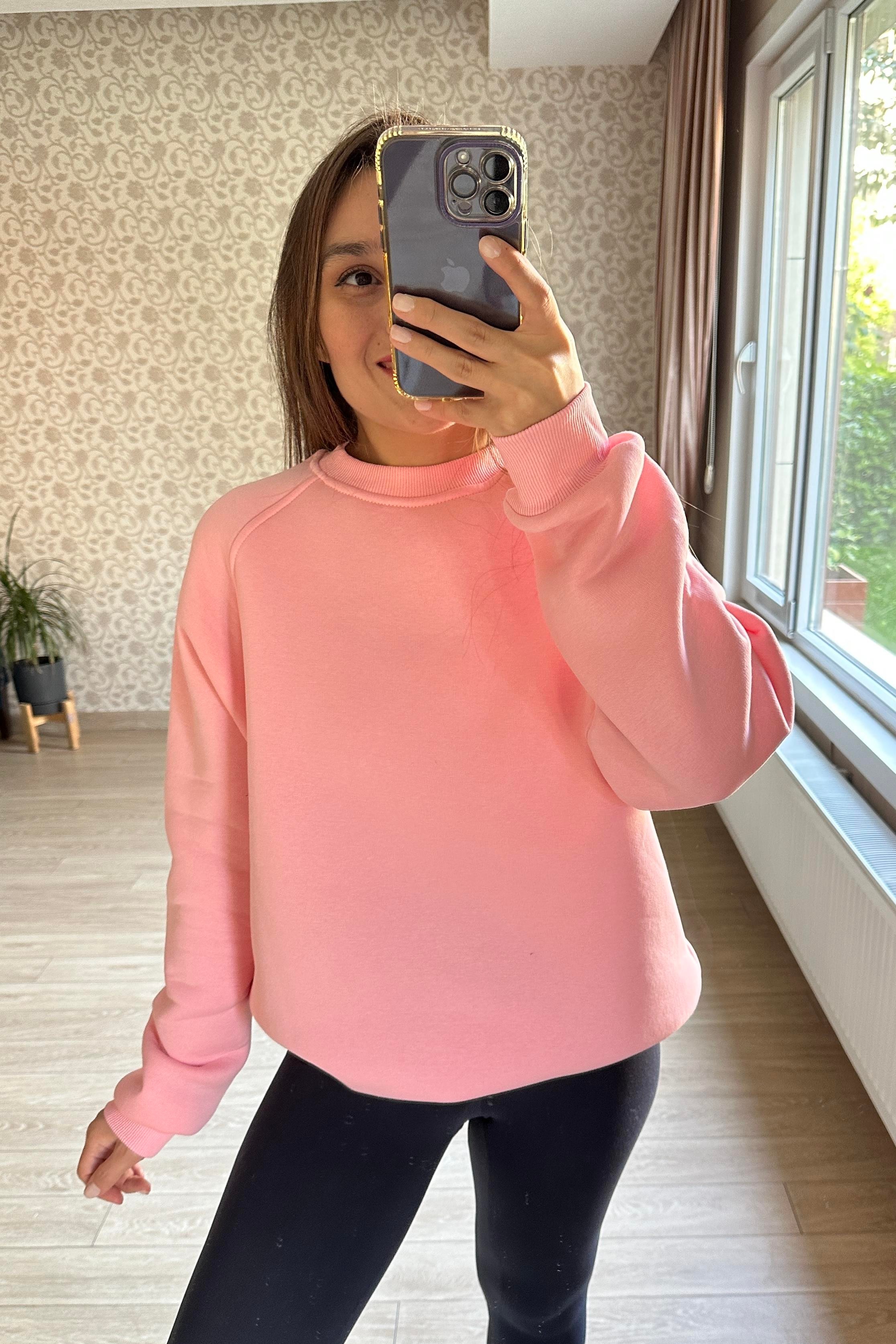 Pembe Basic Sweatshirt