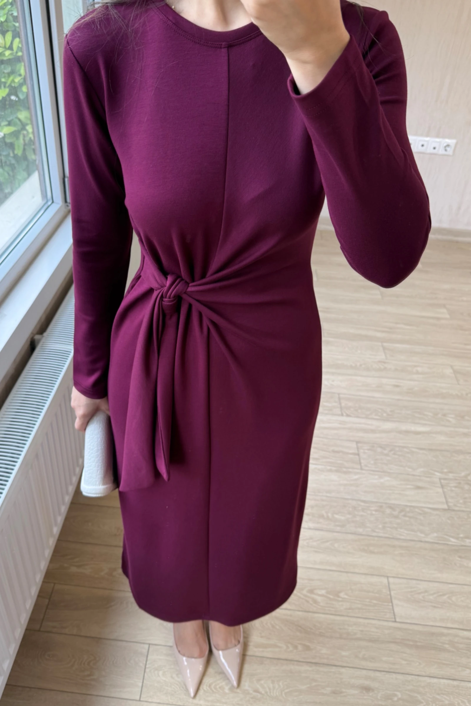 Osmanlı parça paltarı - Mürdüm