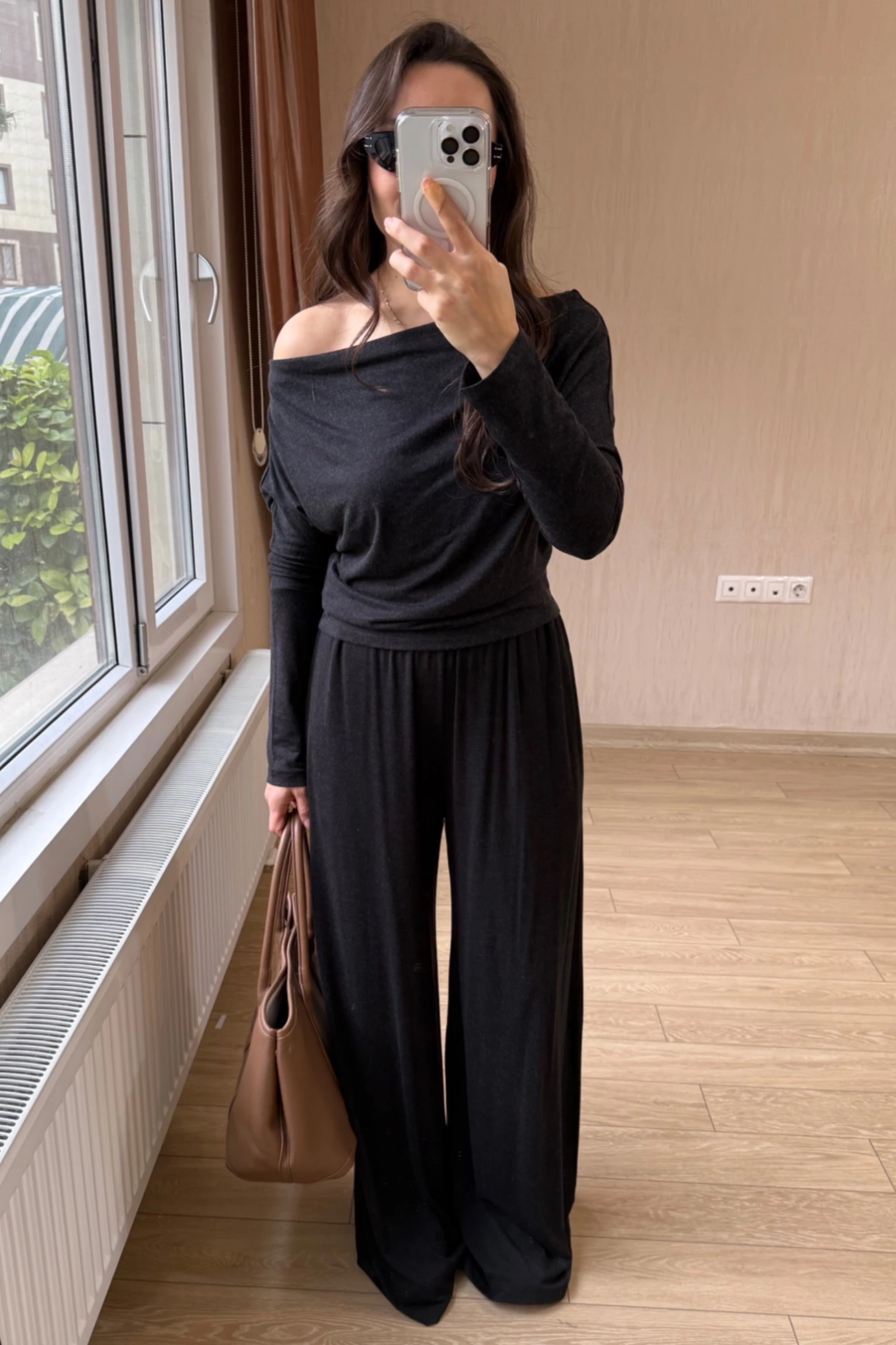 Vanessa Qısaqol Korduroy Kostyum - Nanə Yaşıl - Antrasit