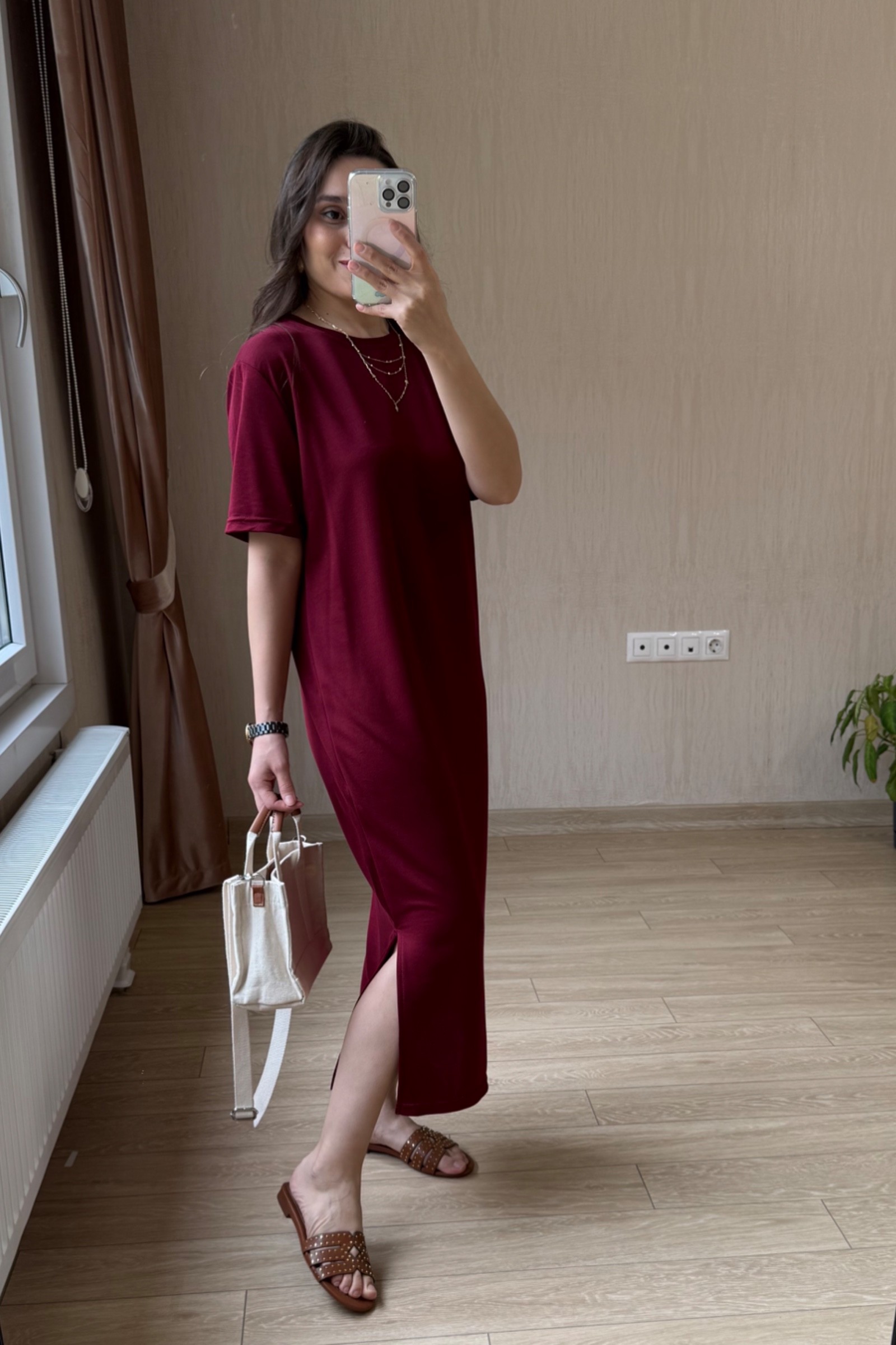 Laura Suprem Pike Modal Kumaş Elbise