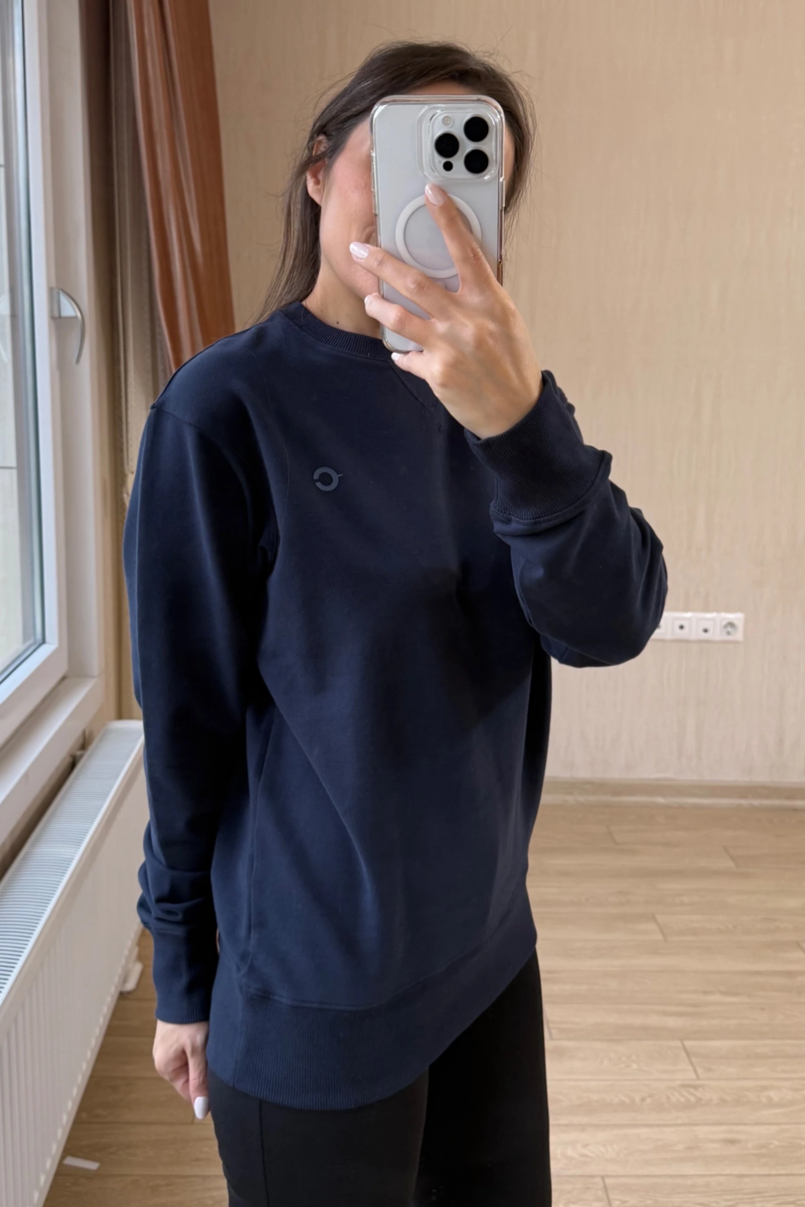 Tom Orj Marka Uzun Sweatshirt - Lacivert