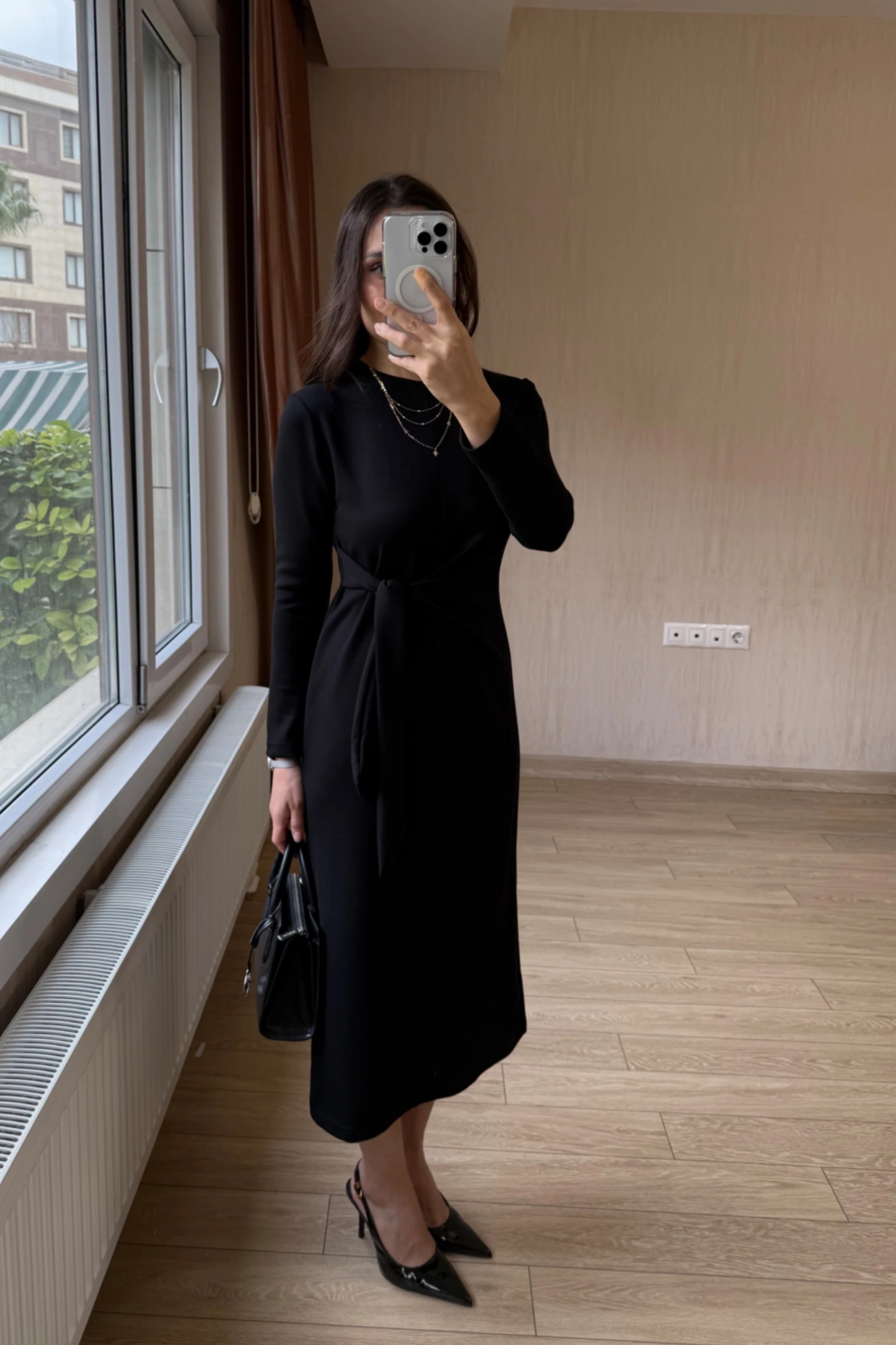 Osmanlı parça paltarı - Siyah