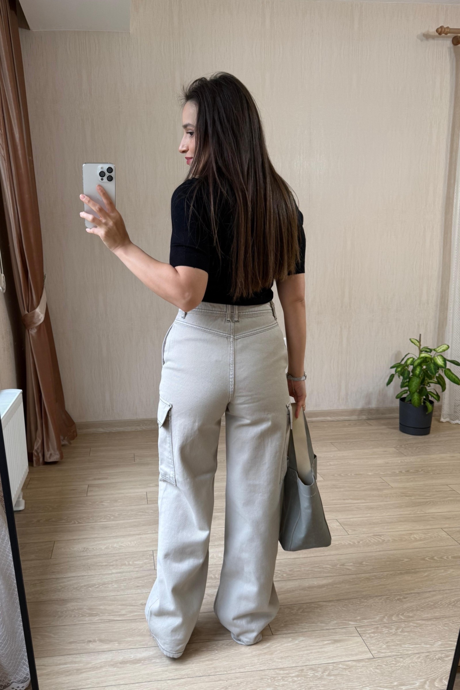Ethos Orj Marka Gabardin Kumaş Kargo Cepli Pantolon