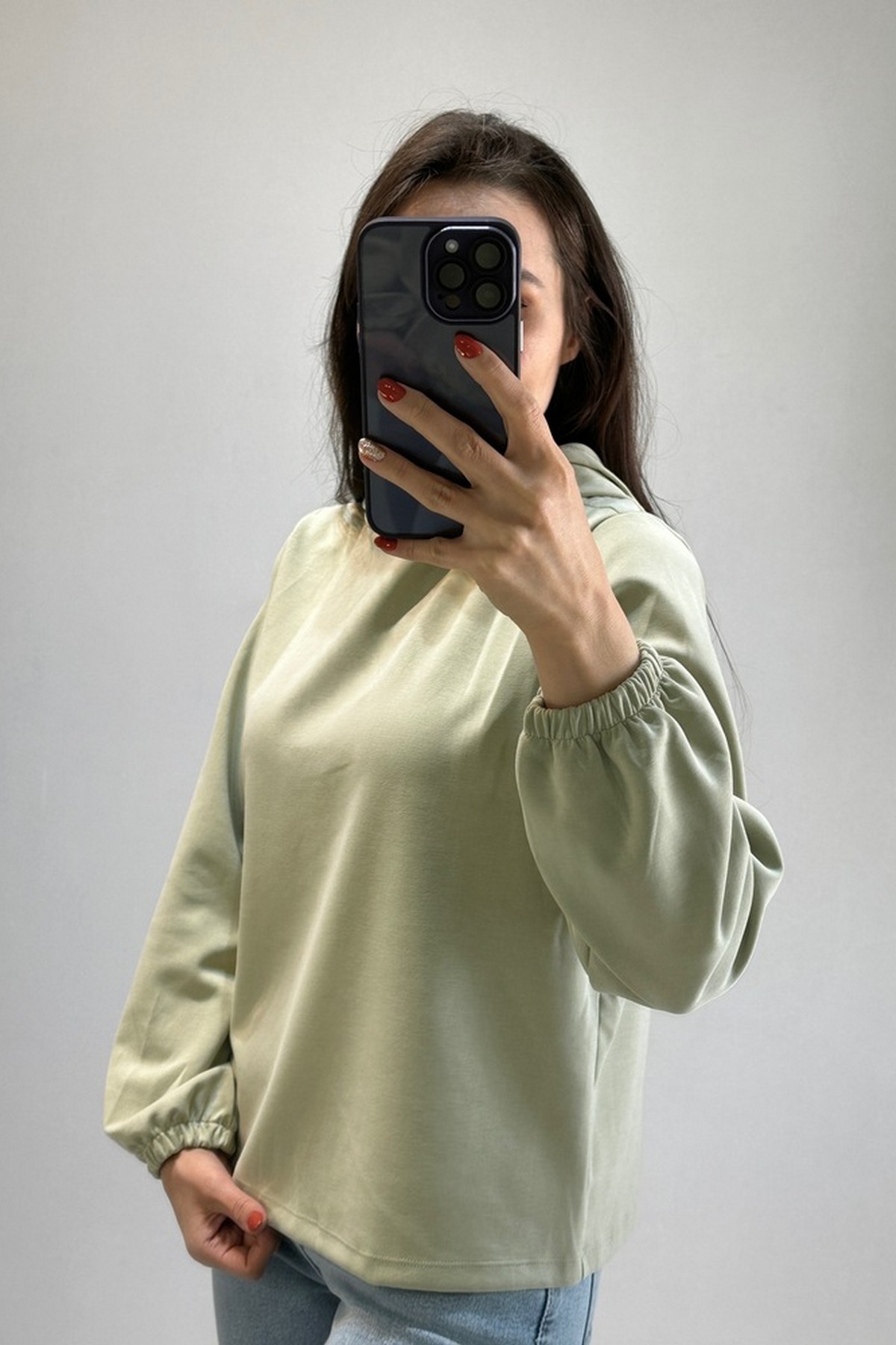 Modal Kumaş Sweatshirt