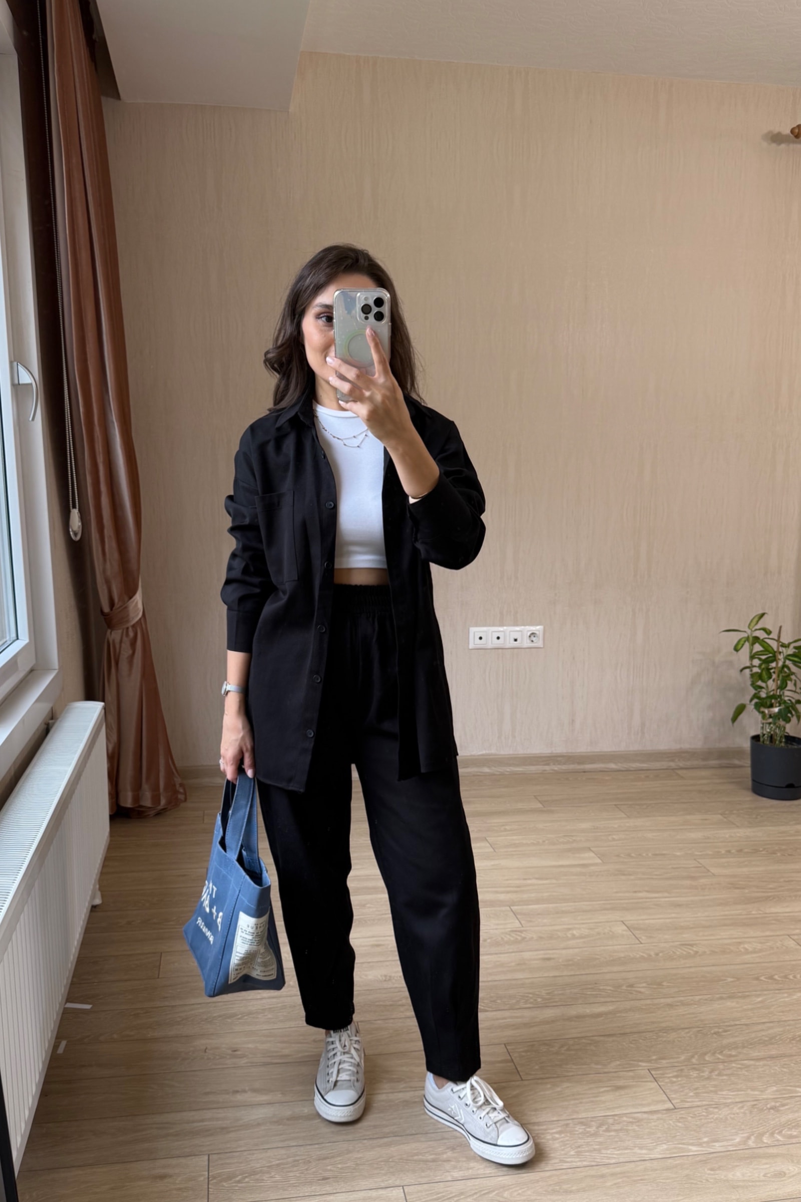 Ony Gabardin Kumaş Takım - Siyah