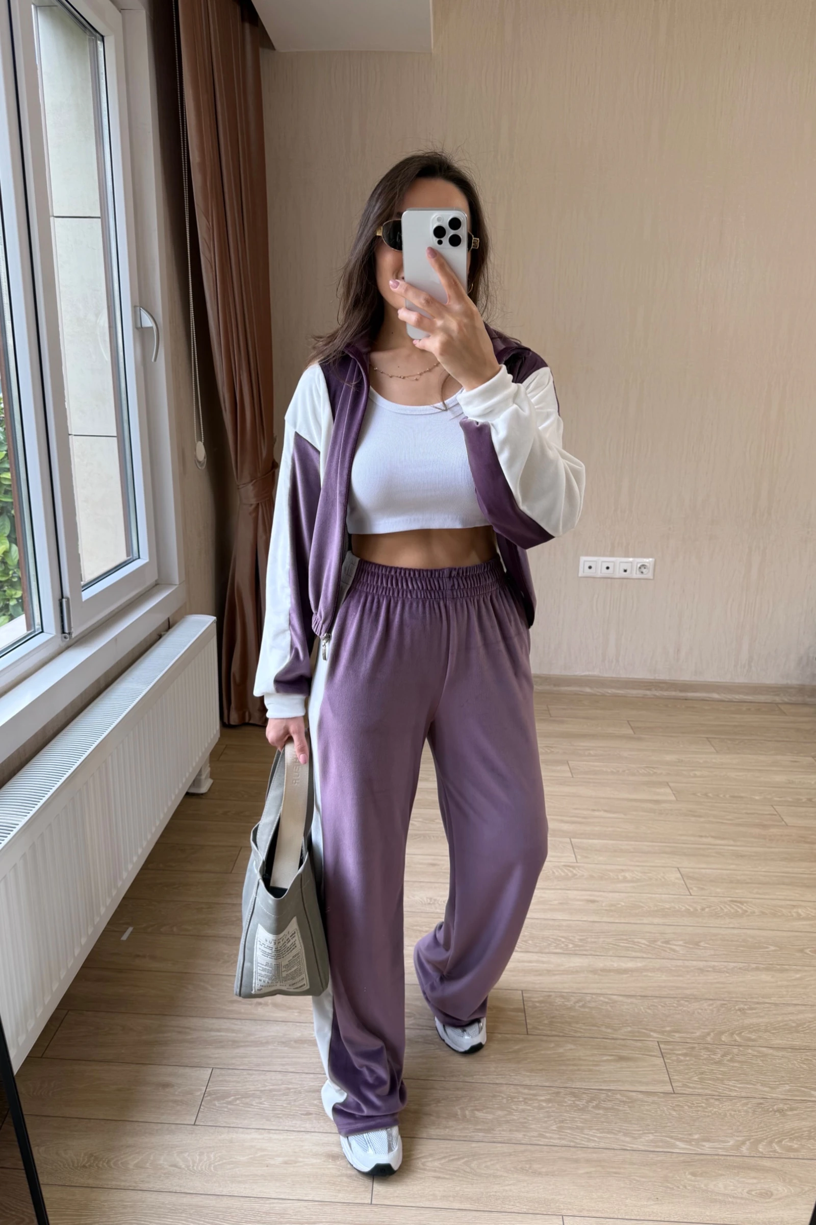 Etna Fransız Kadife Kumaş Takım