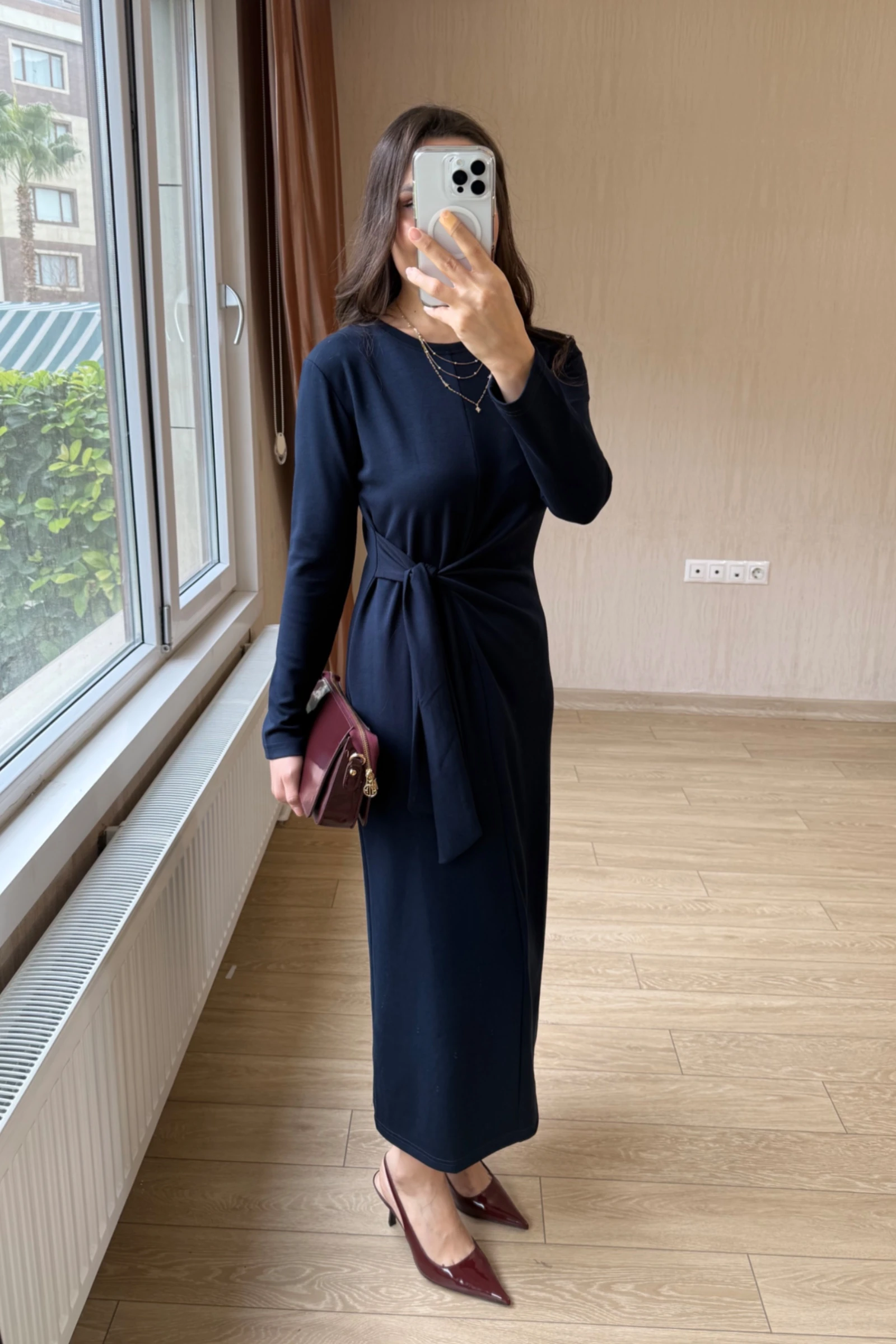 Osmanlı parça paltarı - Lacivert