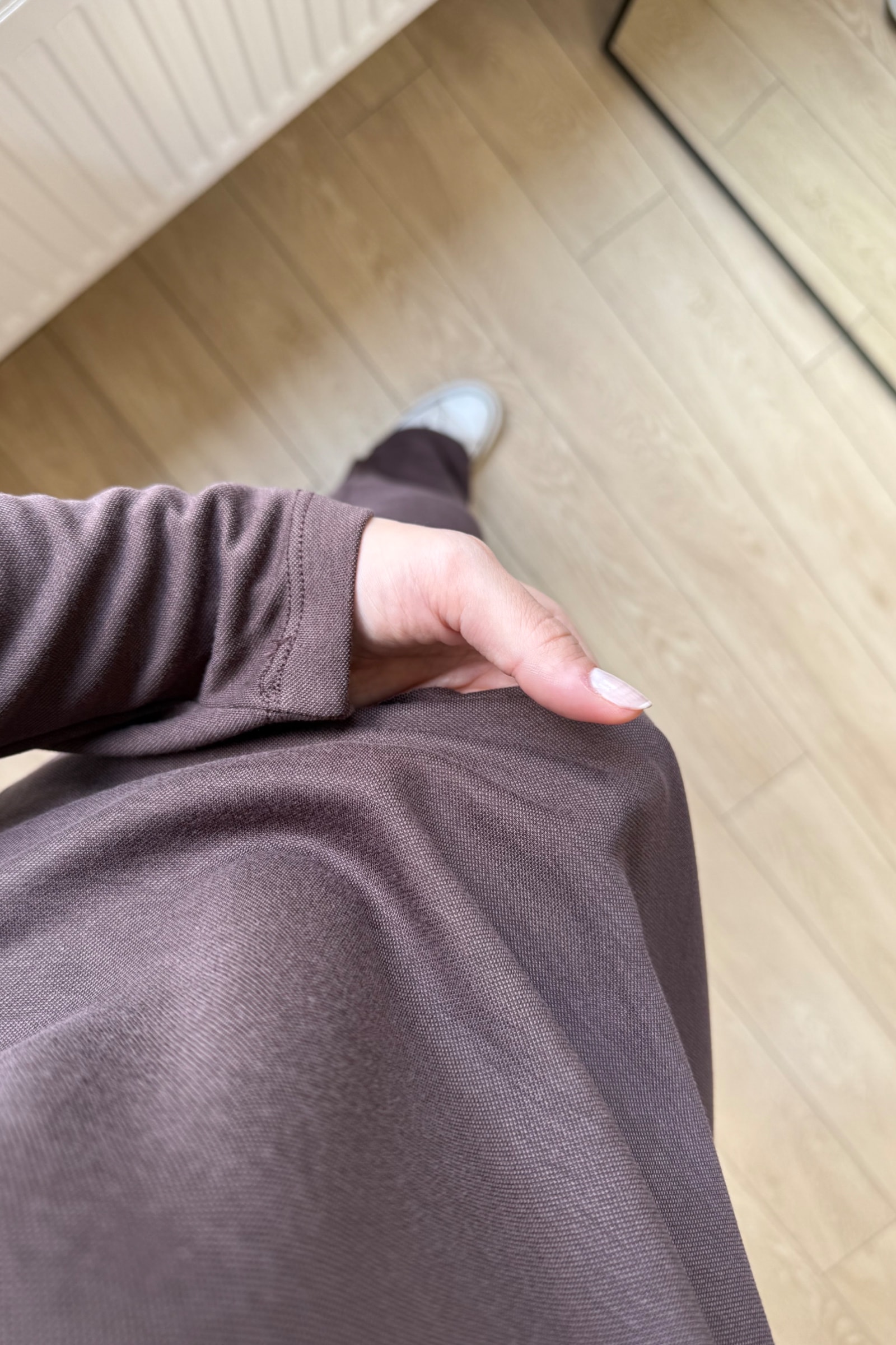 Boss Dumanlı Orj Modal Parça Krop Dəsti - Acı Kahve