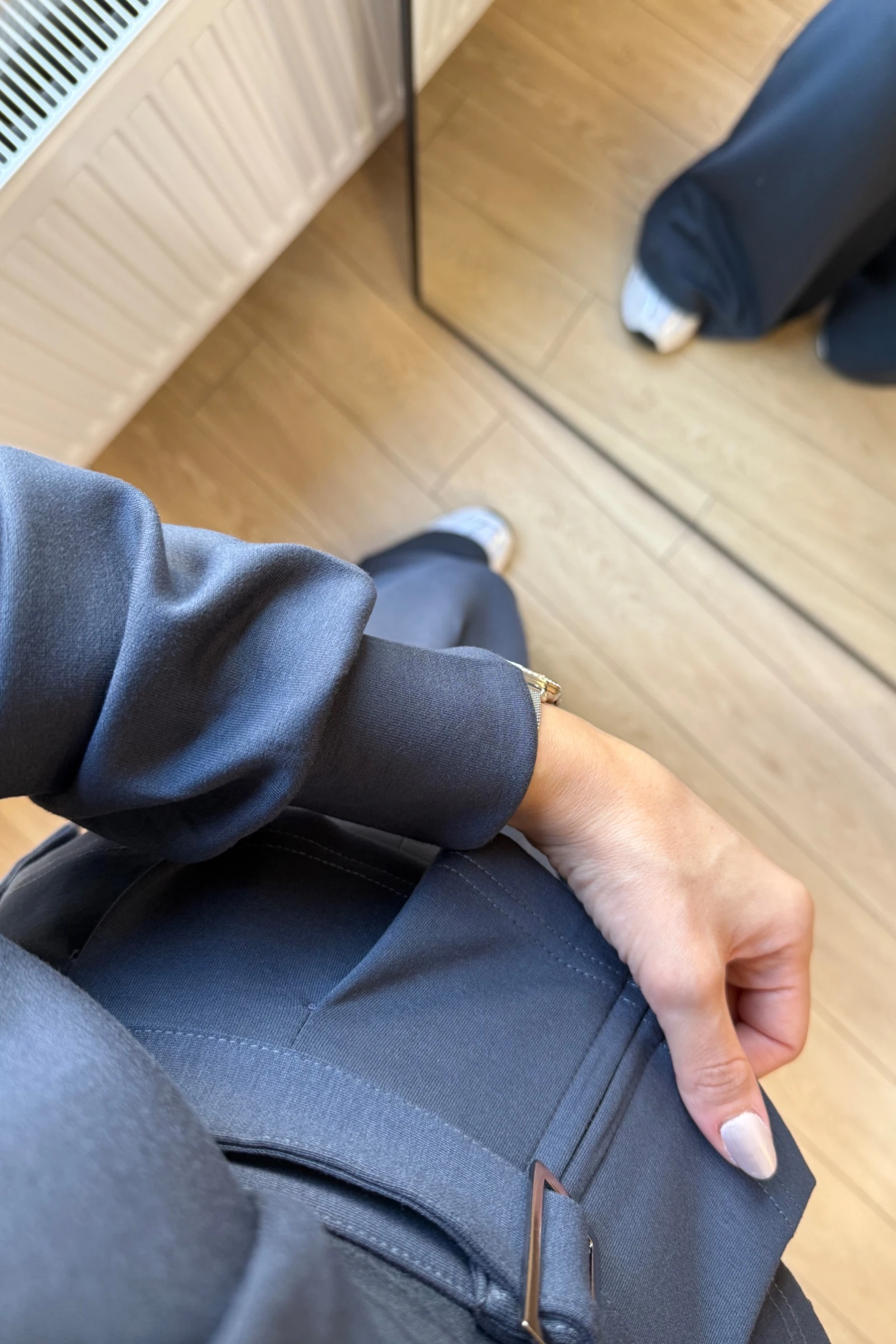  Olvera Orj Modal Kumaş Oysh Model  Ceketli Takım - Antrasit