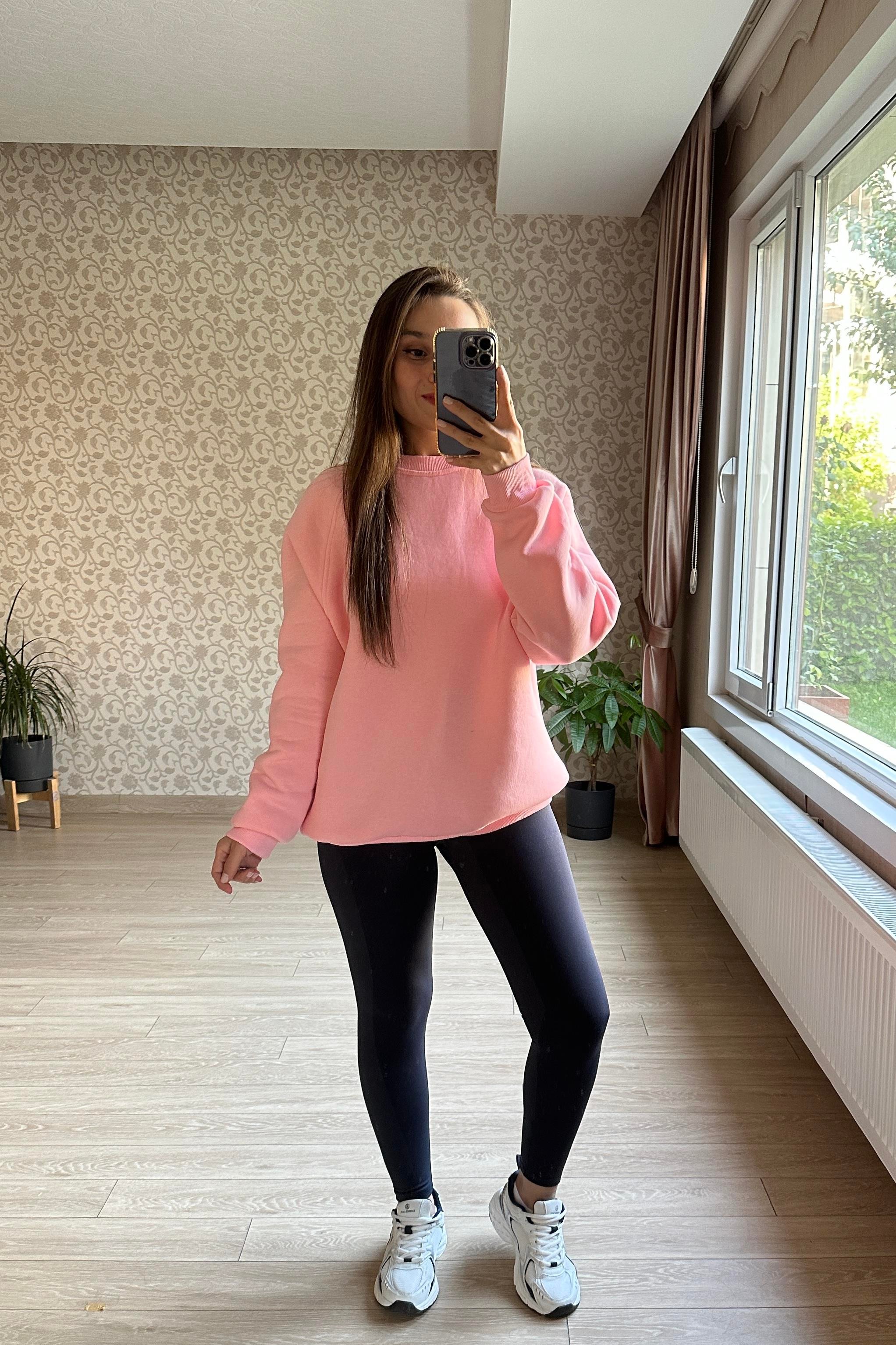 Pembe Basic Sweatshirt