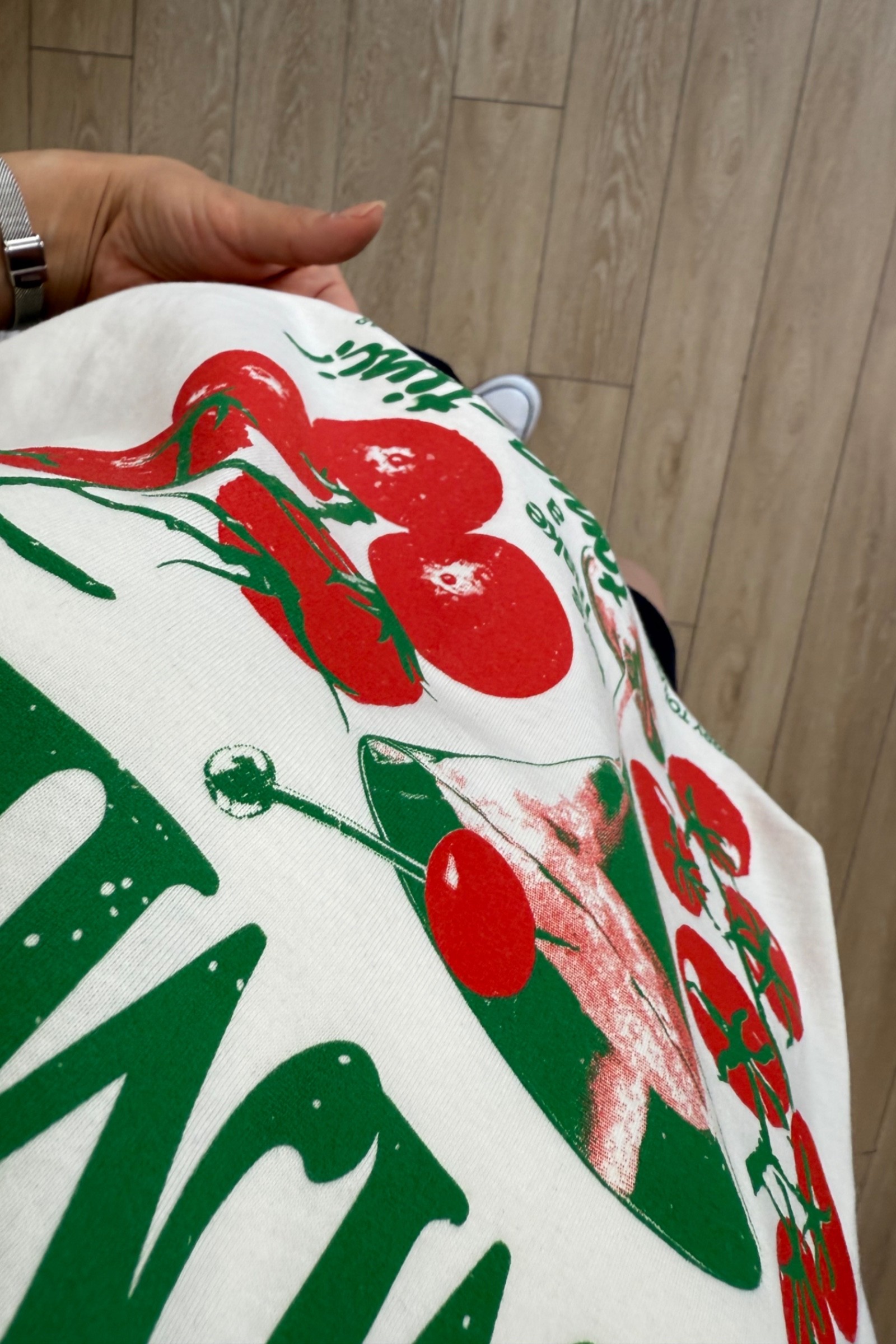 Çello Orj Zr Marka  %100 Pamuklu Baskılı  Basic Tişört - Tomato Baskılı