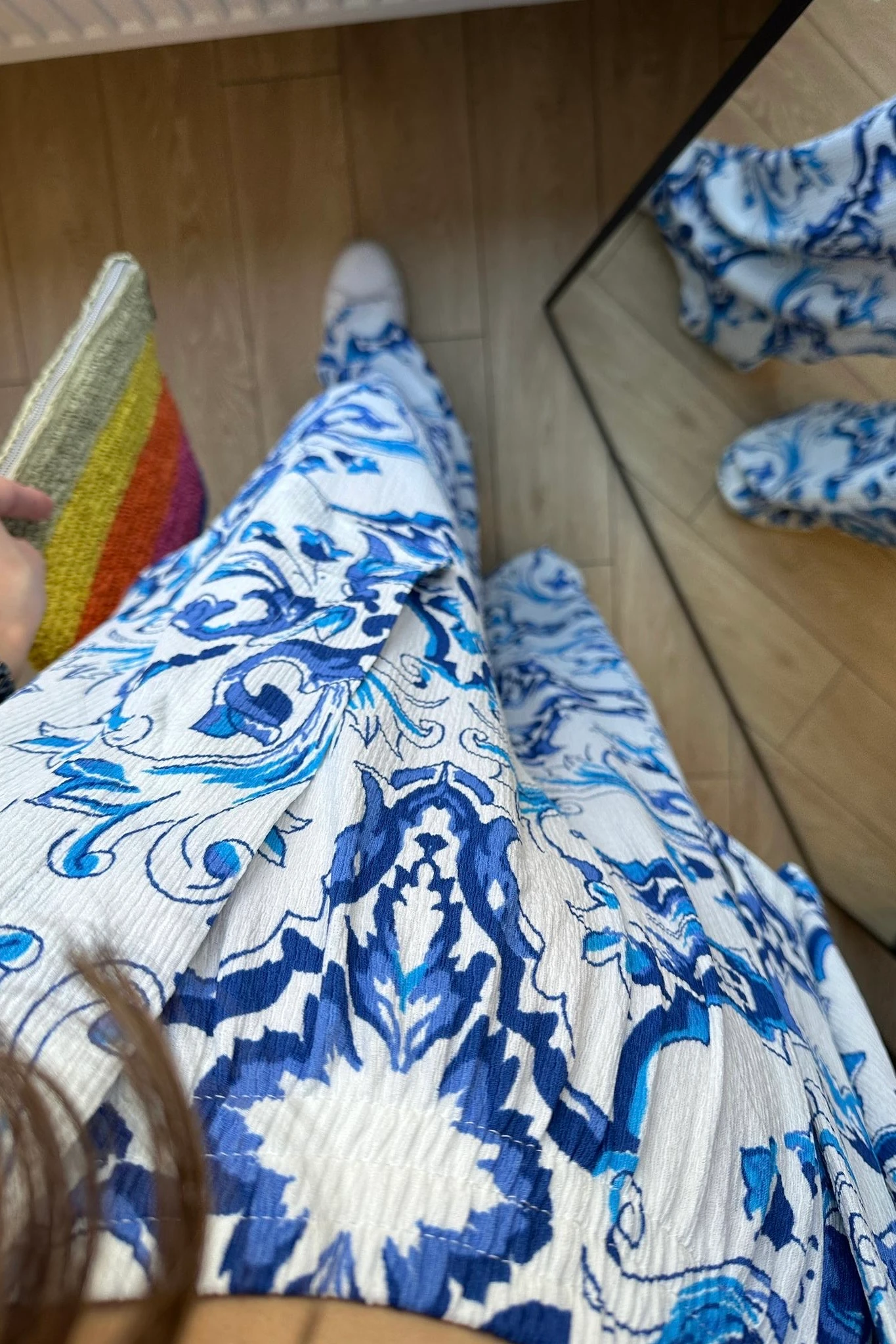 Lissabon Naxışlı Kimono Dəsti 