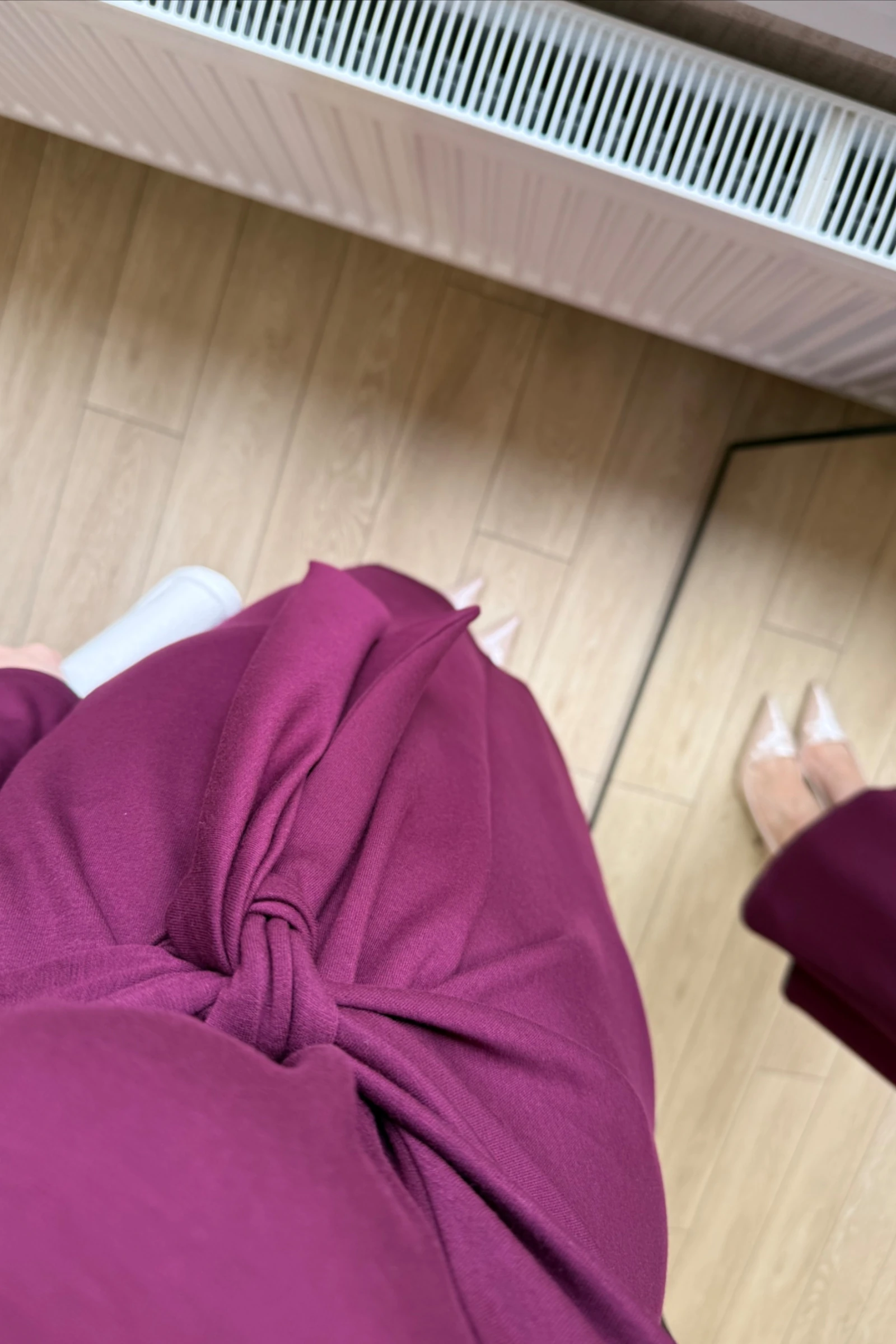 Osmanlı parça paltarı - Mürdüm