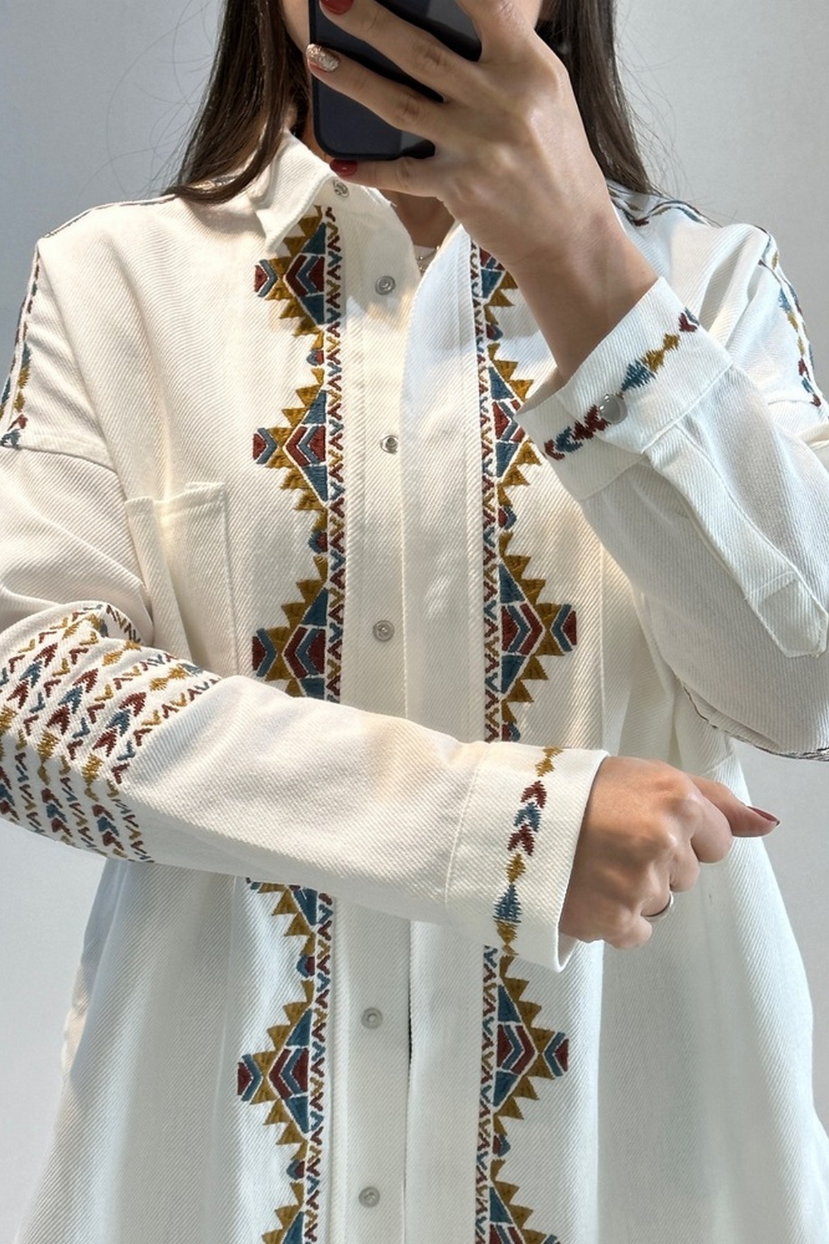 Zara Muadili Kot Gömlek