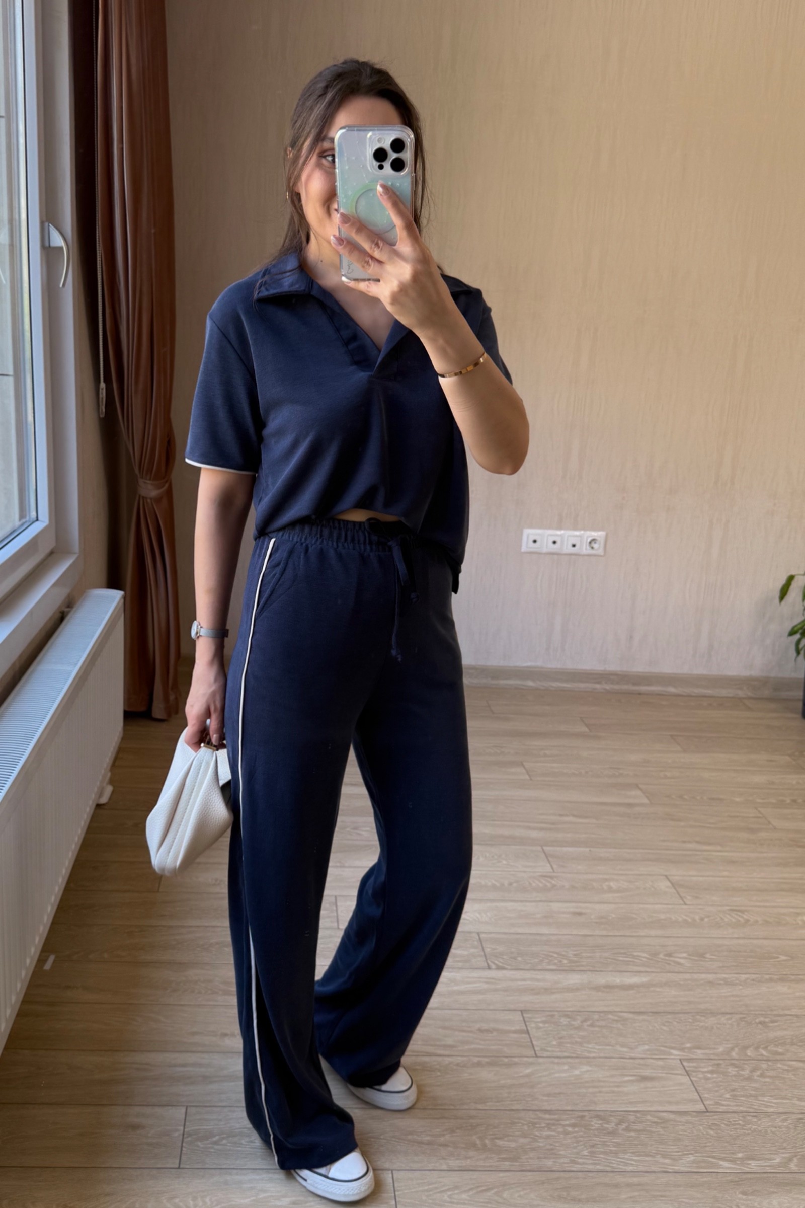 Selen Oysh Marka Model Pike Modal Kumaş Takım