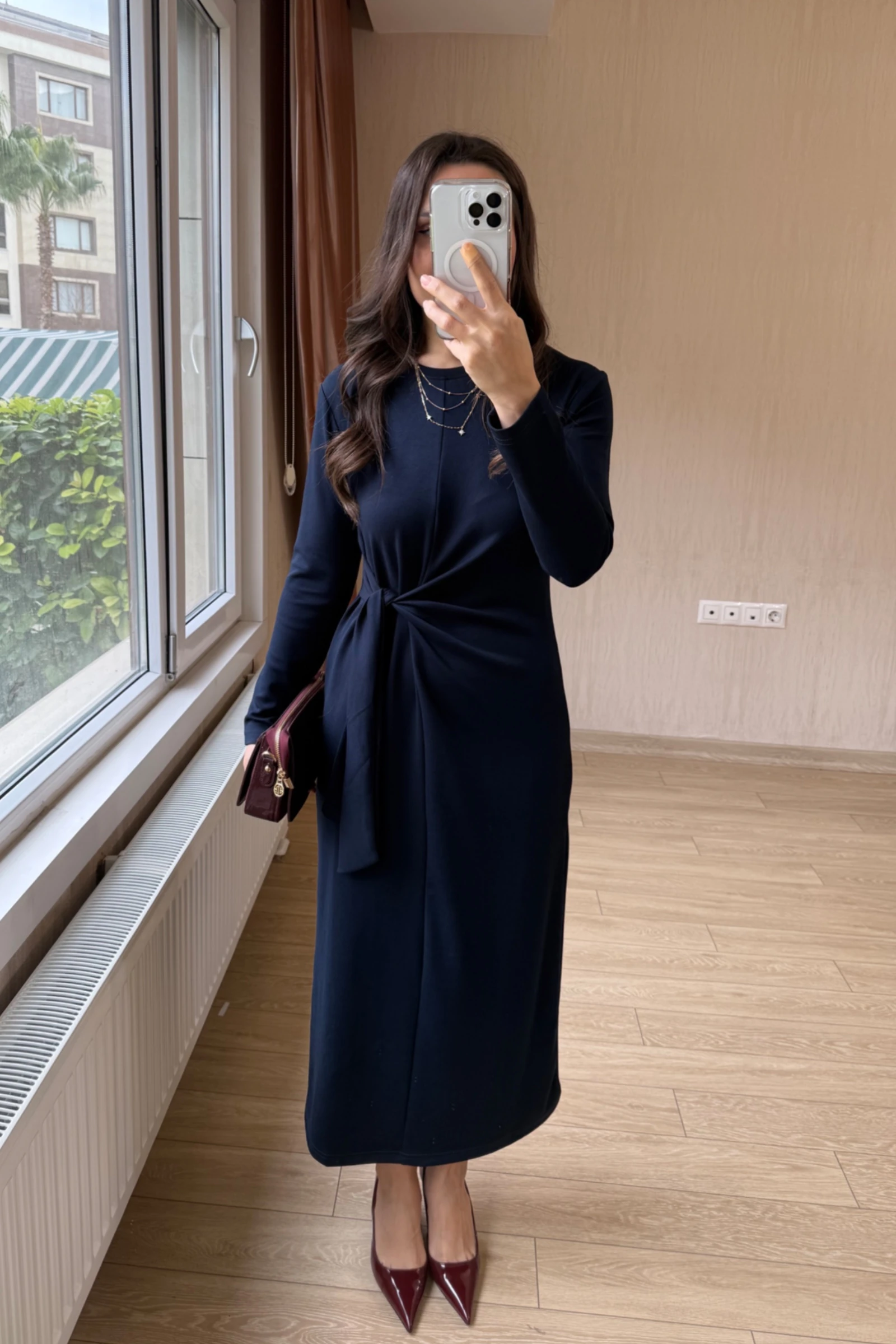 Osmanlı parça paltarı - Lacivert