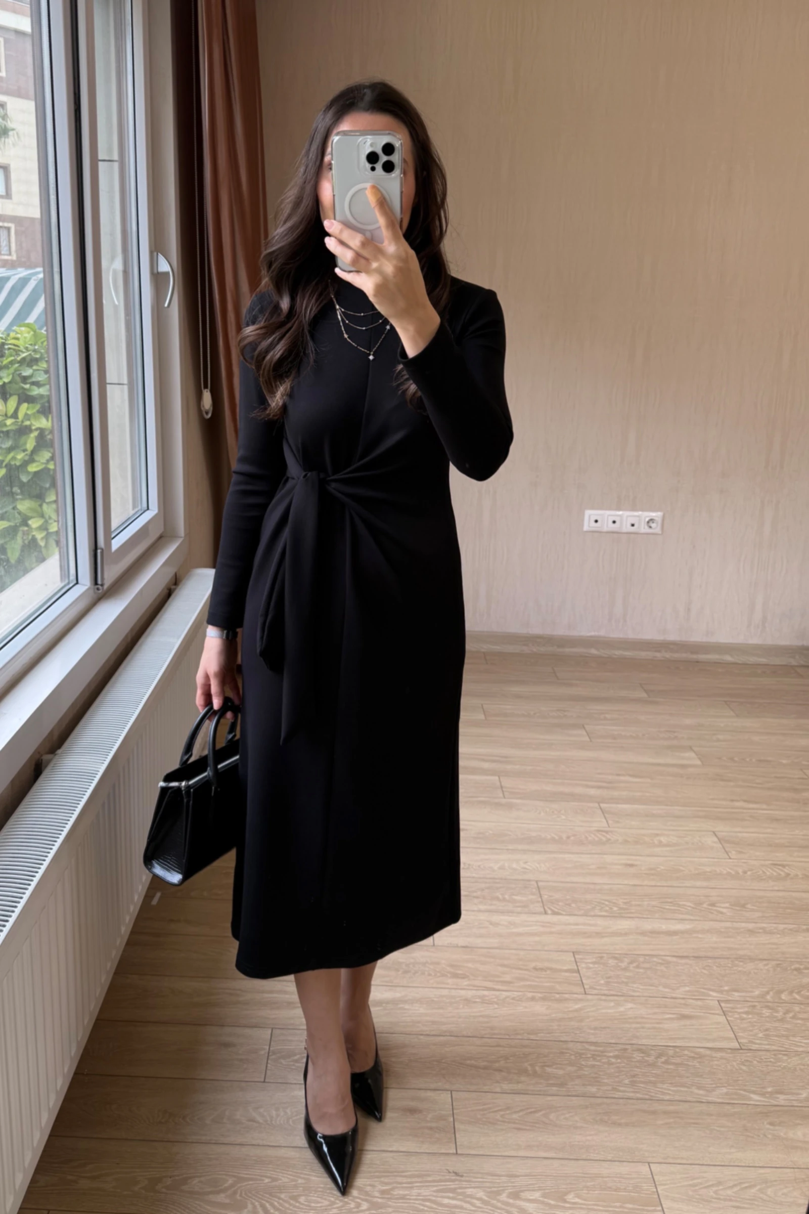 Osmanlı parça paltarı - Siyah