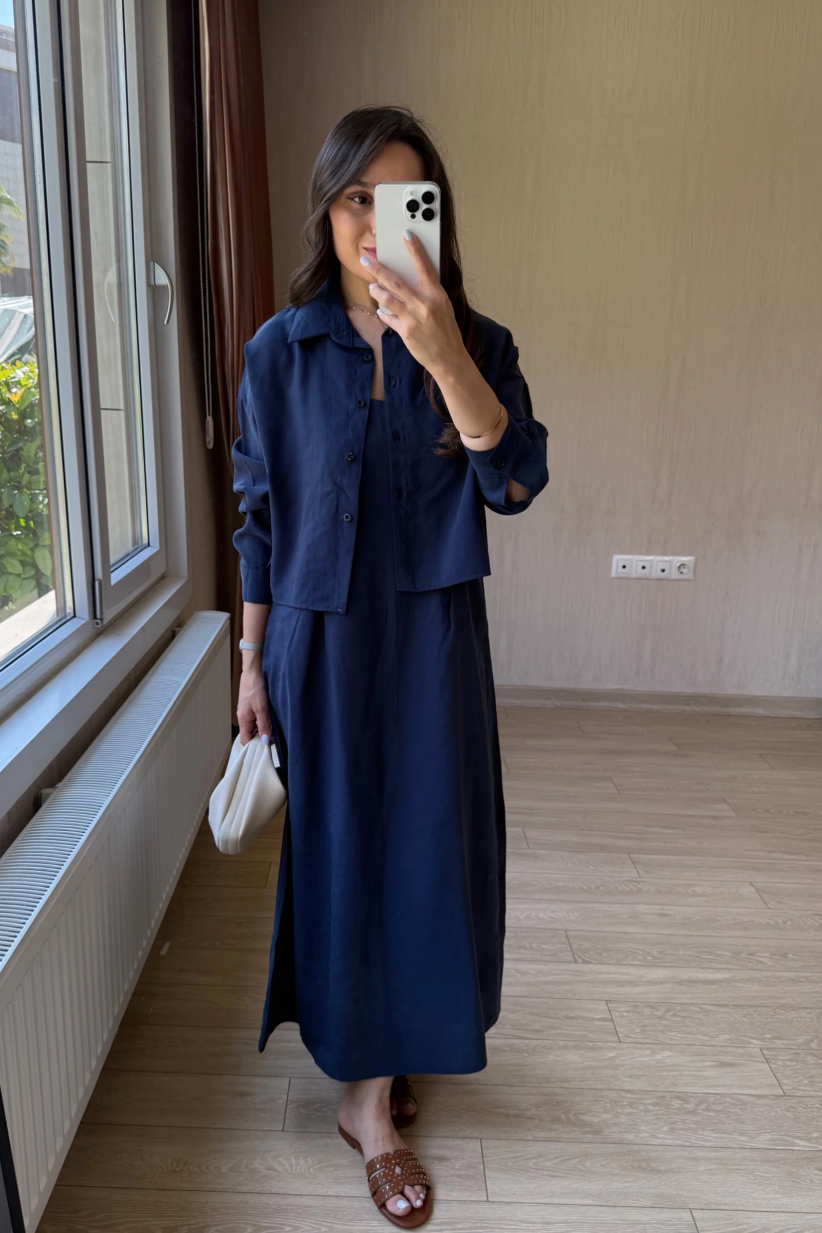 Osmanlı parça paltarı - Lacivert