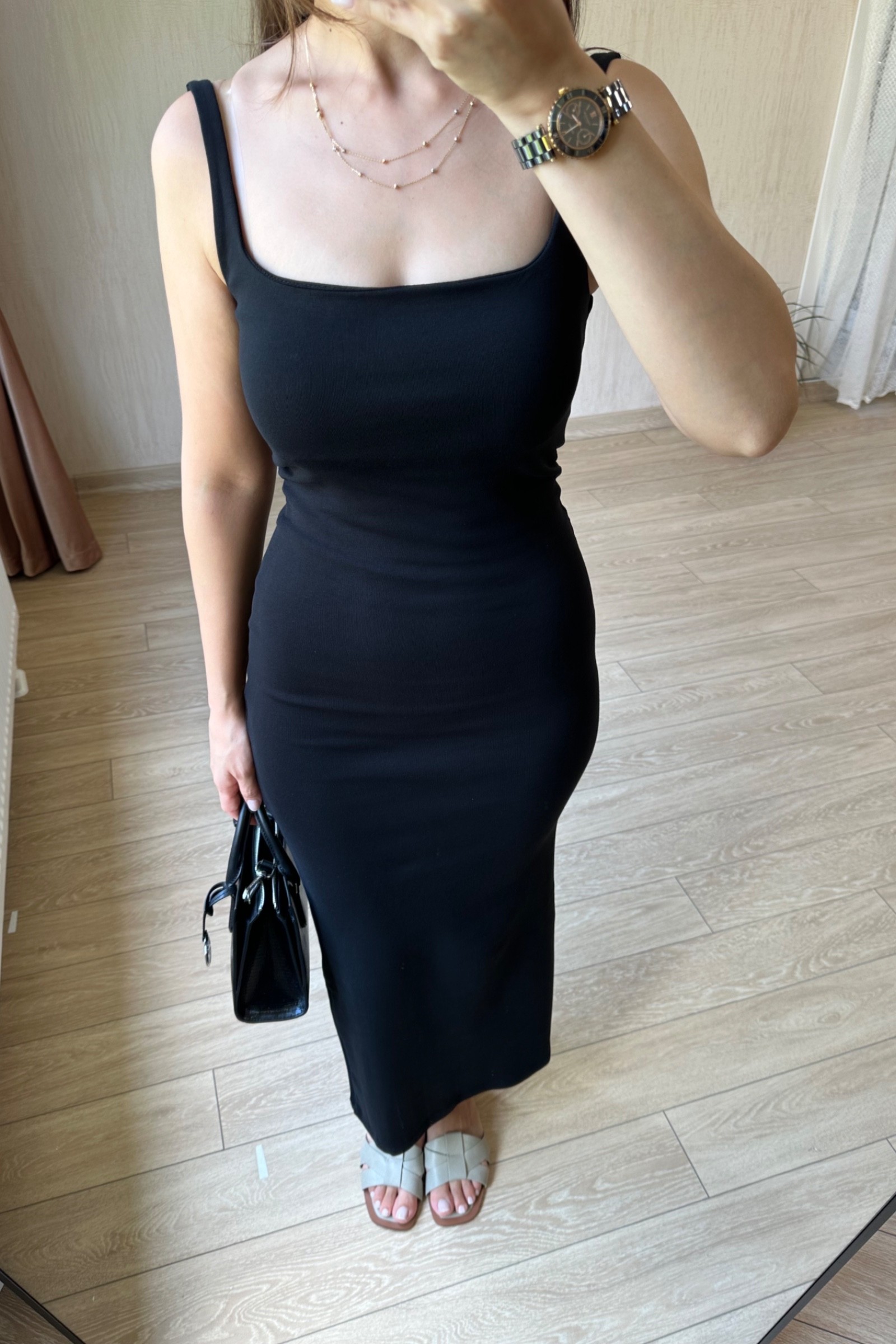 Ola Yırtmaçsız Elbise (Brska)