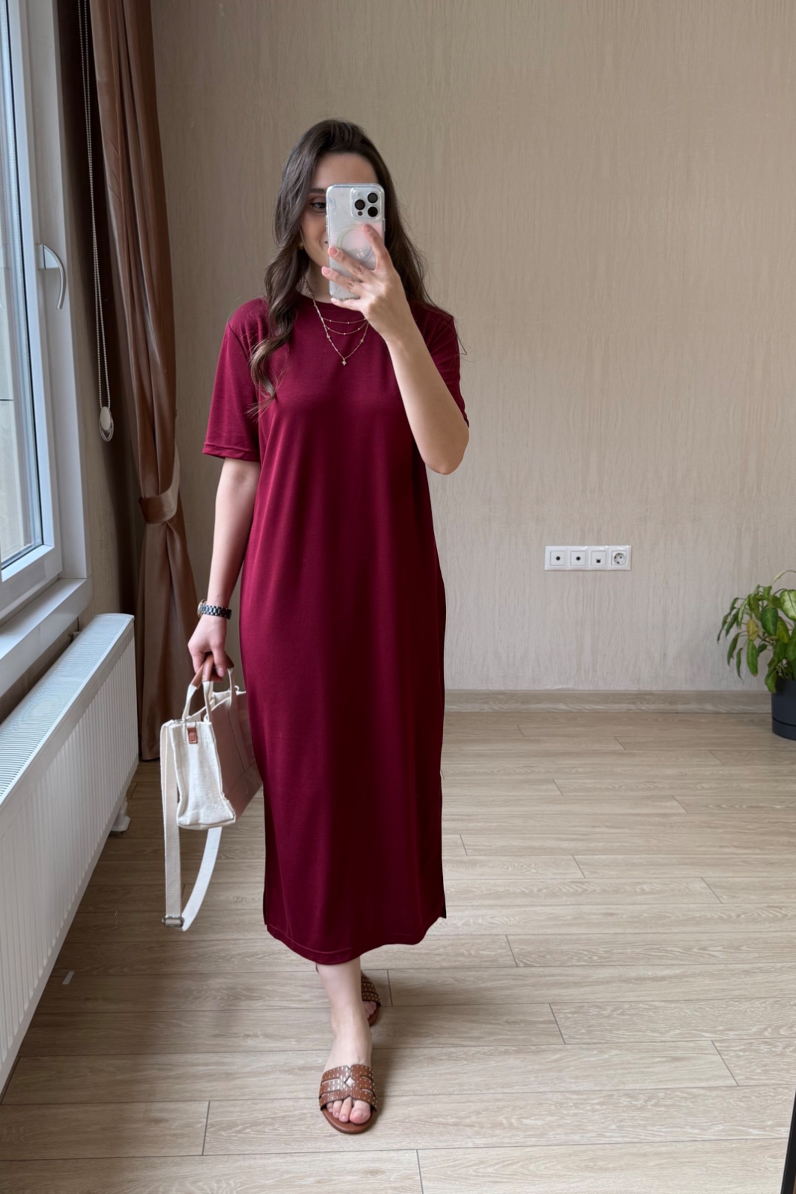 Laura Suprem Pike Modal Kumaş Elbise