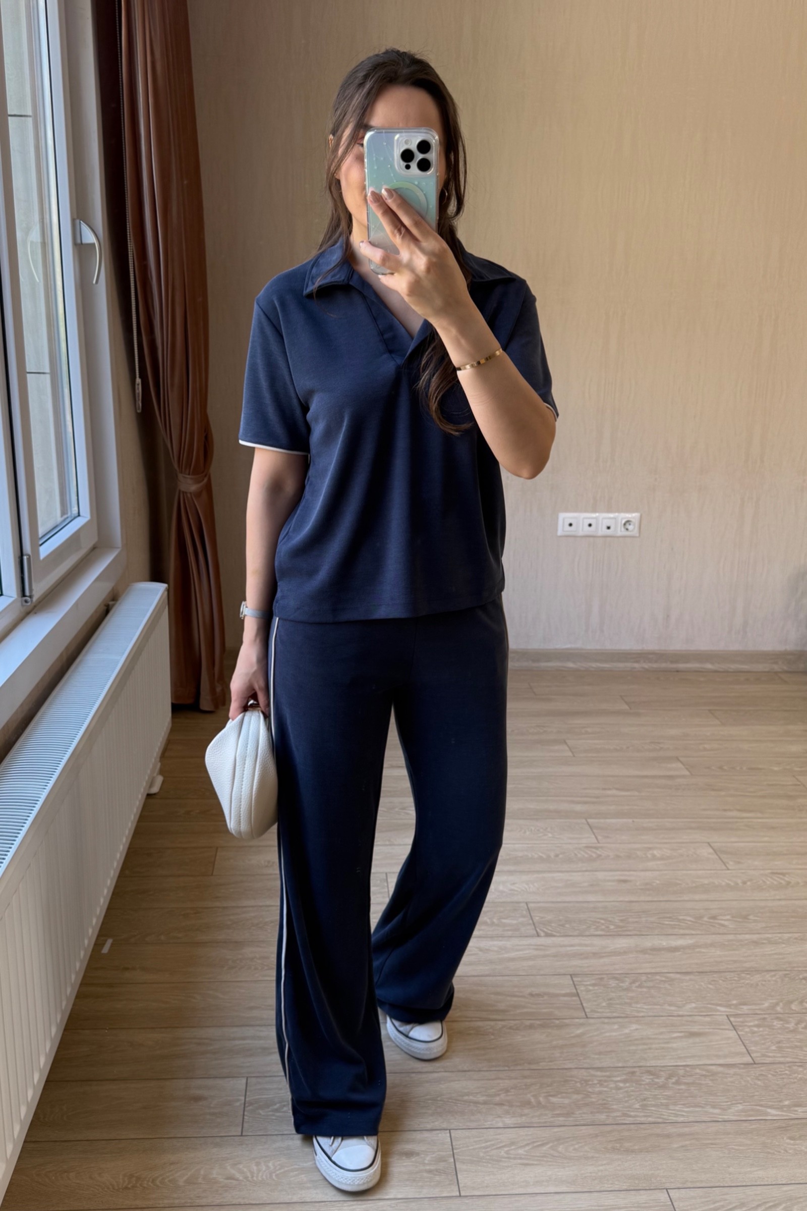 Selen Oysh Marka Model Pike Modal Kumaş Takım