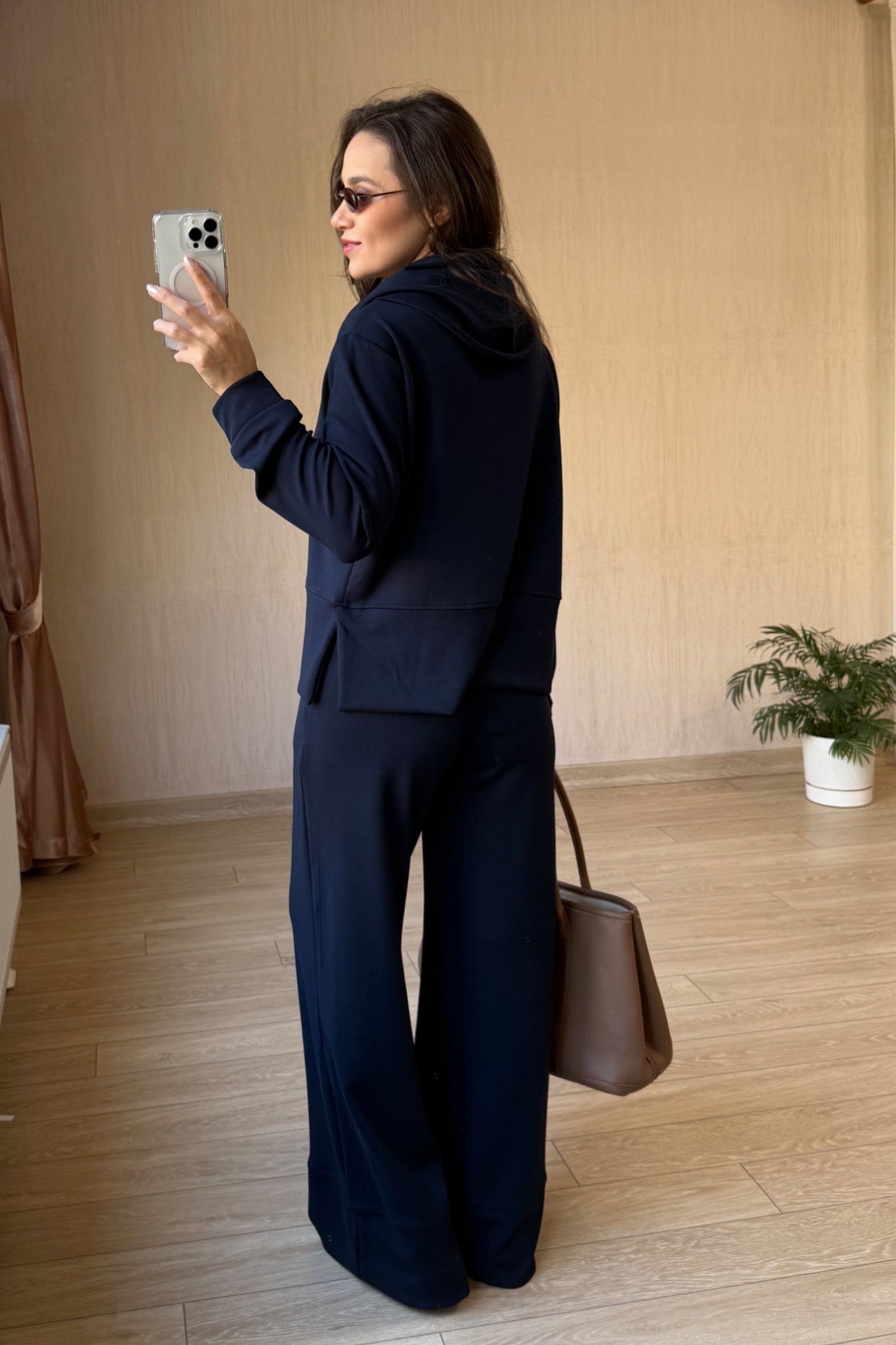 Boss Dumanlı Orj Modal Parça Krop Dəsti