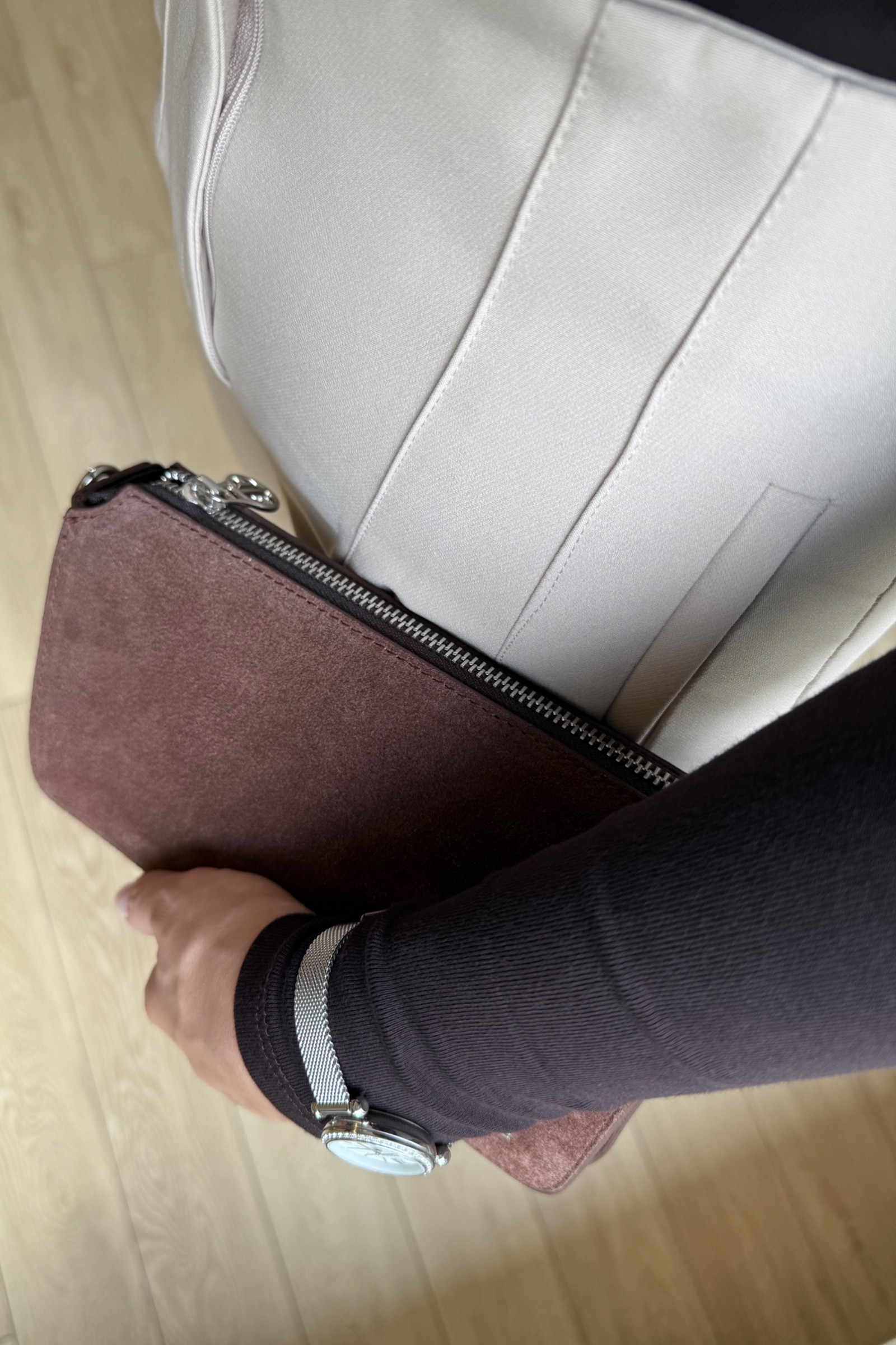 Chole ZR Model Önden Pensli Kumaş Pantolon
