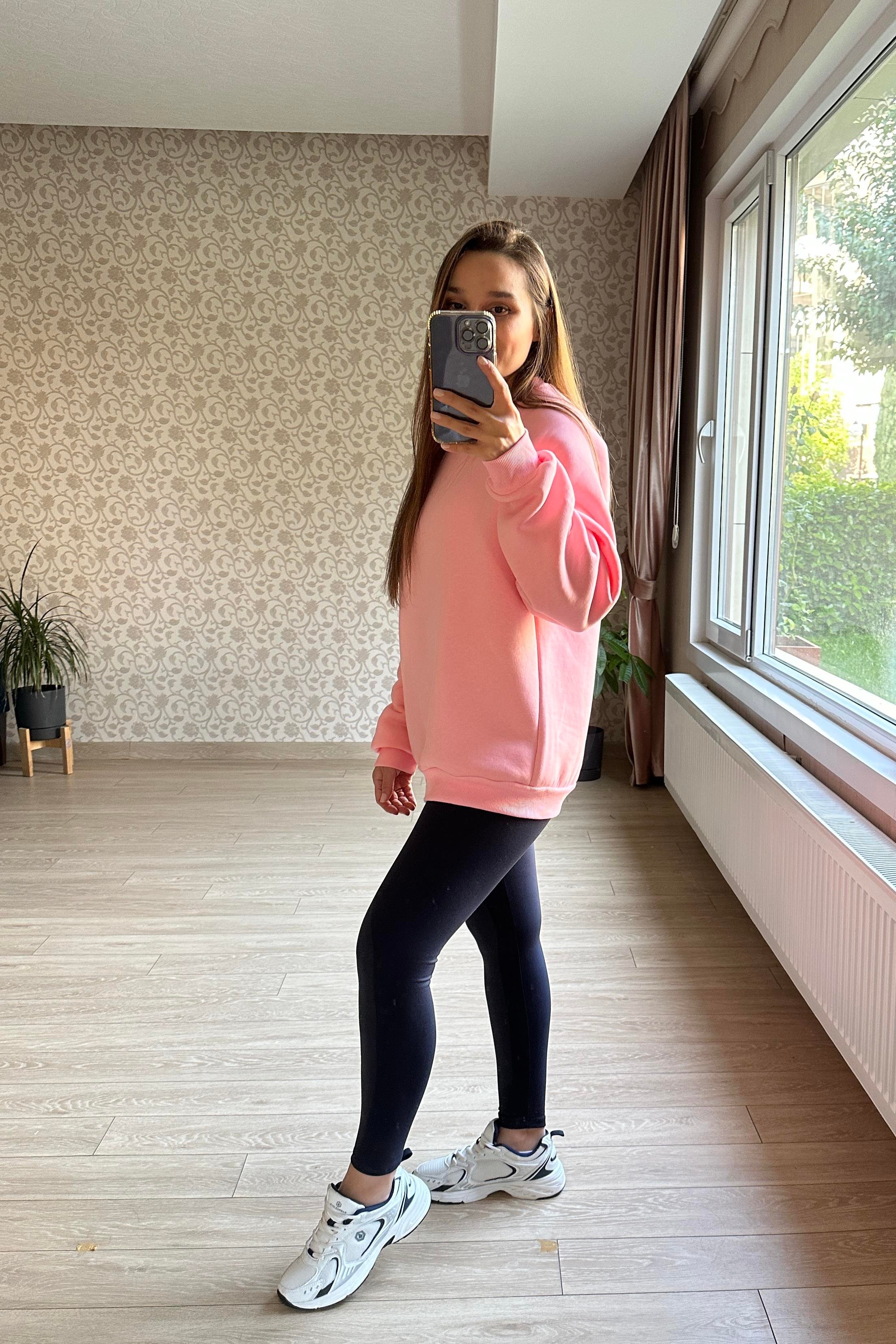 Pembe Basic Sweatshirt